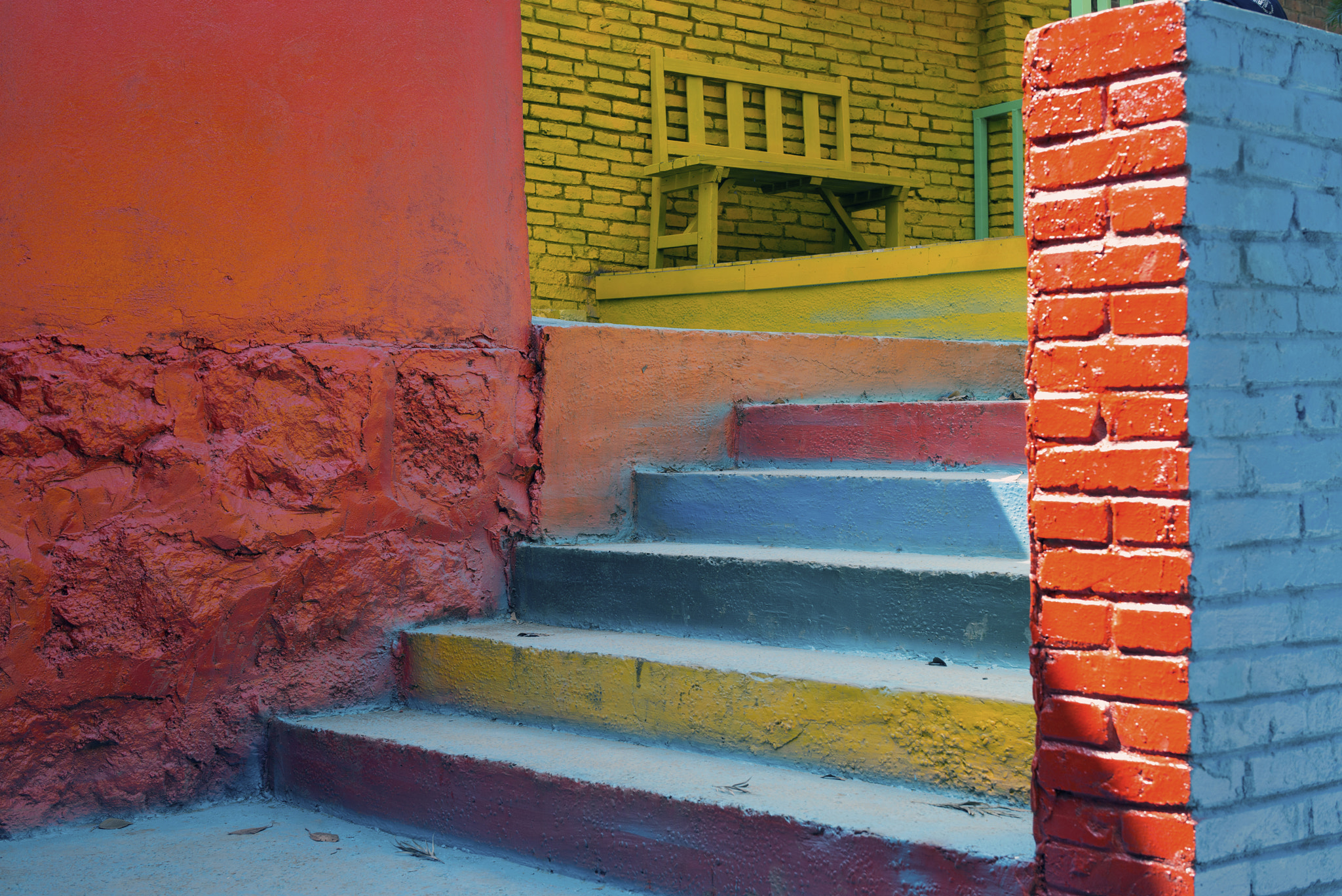 Leica Summilux-M 50mm F1.4 ASPH sample photo. A colourful corner in kunming m60 art district,china. photography