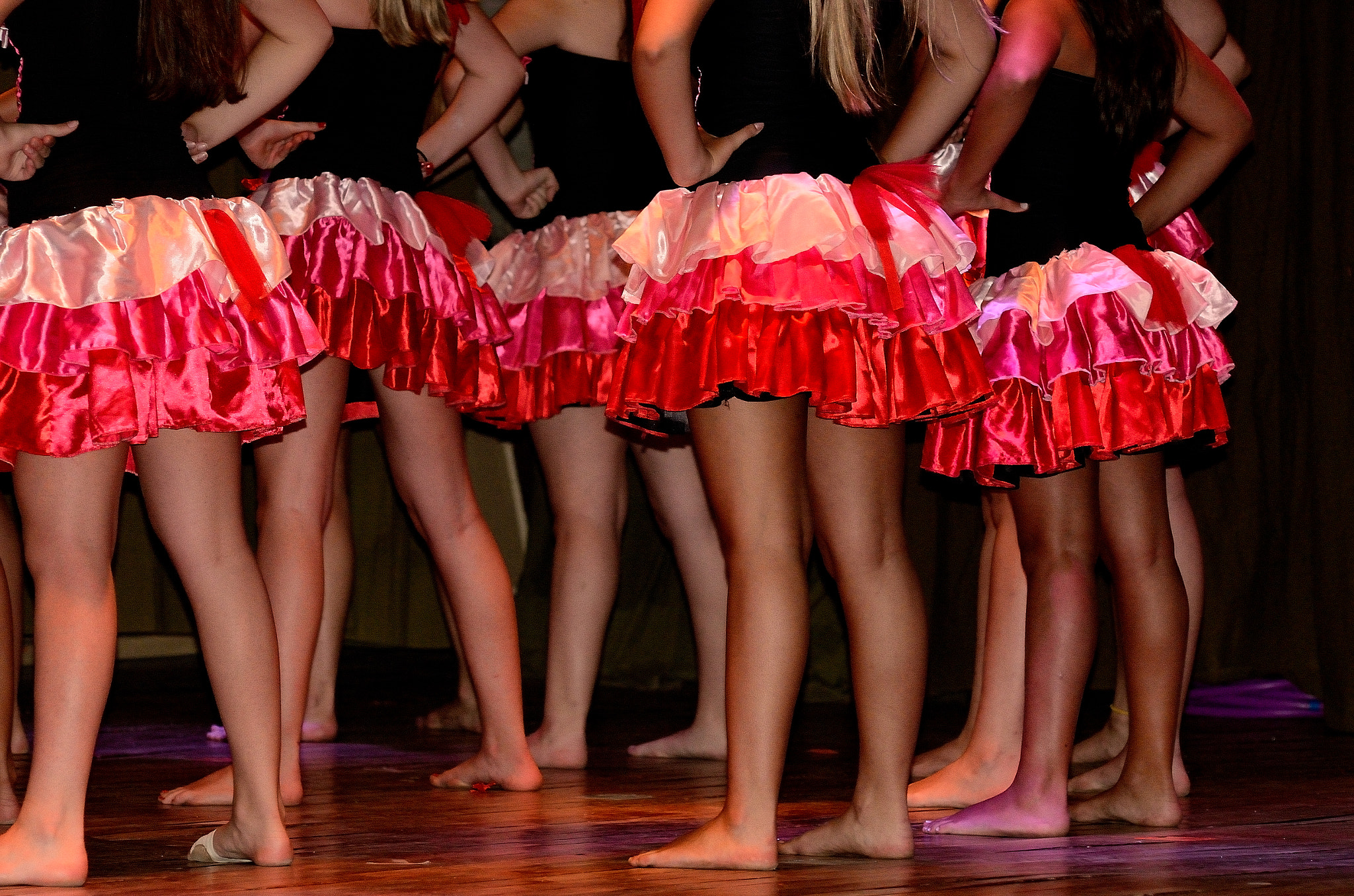 AF Nikkor 70-210mm f/4-5.6 sample photo. Girls dancing photography