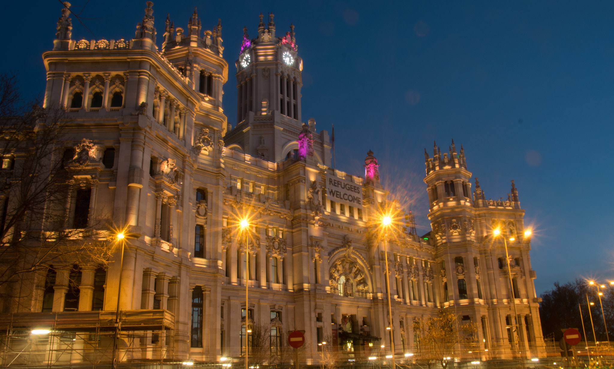Sigma 17-50mm F2.8 EX DC OS HSM sample photo. Madrid´s city hall photography