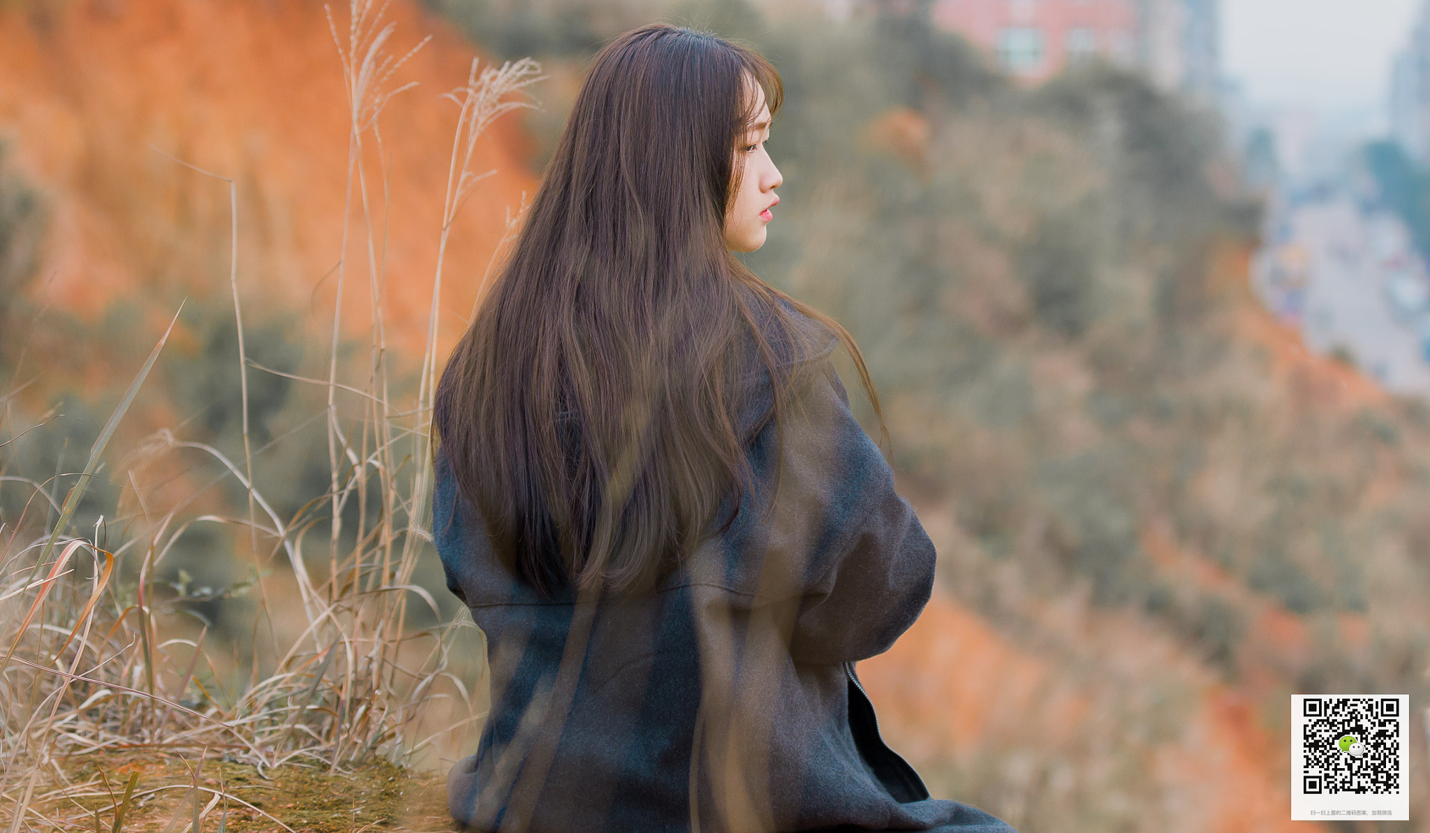 Canon EF 70-200mm F2.8L IS II USM sample photo. 背对倔强 photography