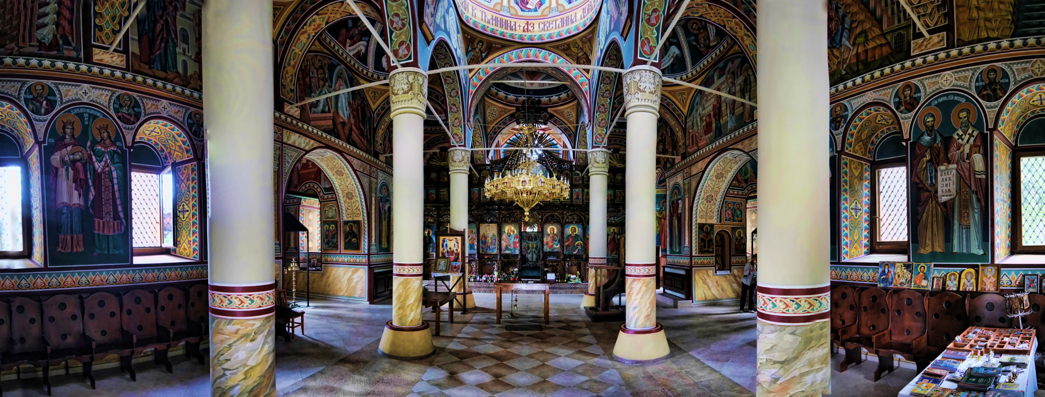 Panasonic Lumix DMC-GX7 sample photo. Etropole monastery church photography