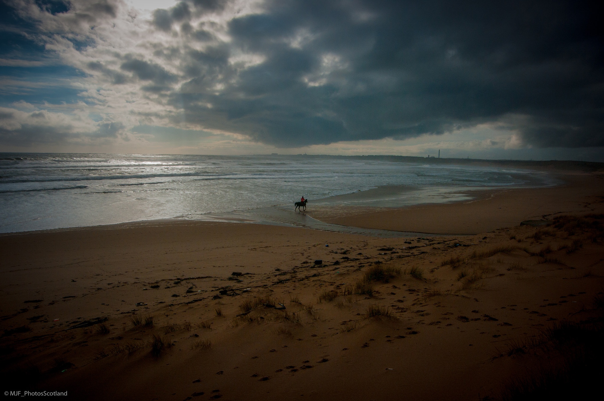 Samsung GX-20 sample photo. Lone rider. photography