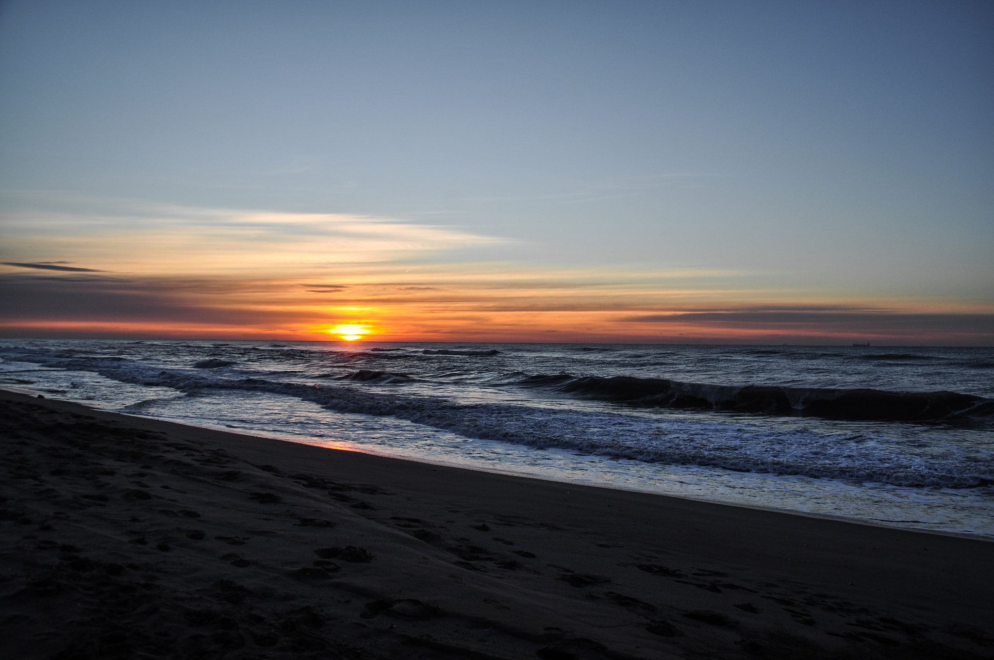 Nikon D5000 sample photo. El prat de llobregat playa photography