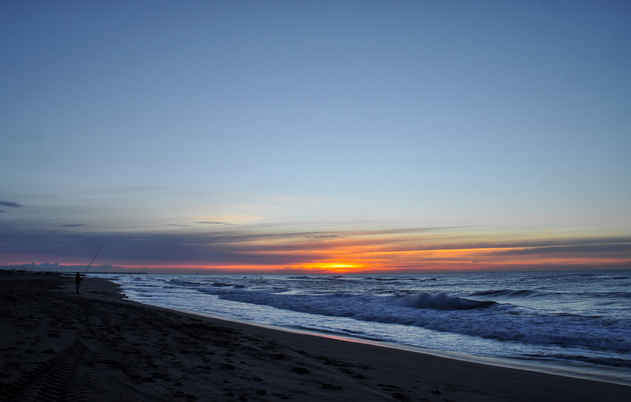 Nikon D5000 sample photo. El prat de llobregat playa photography
