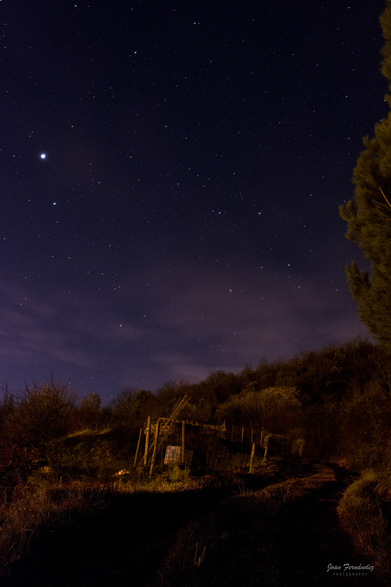Nikon D7200 sample photo. Nit a les planes de hostoles photography