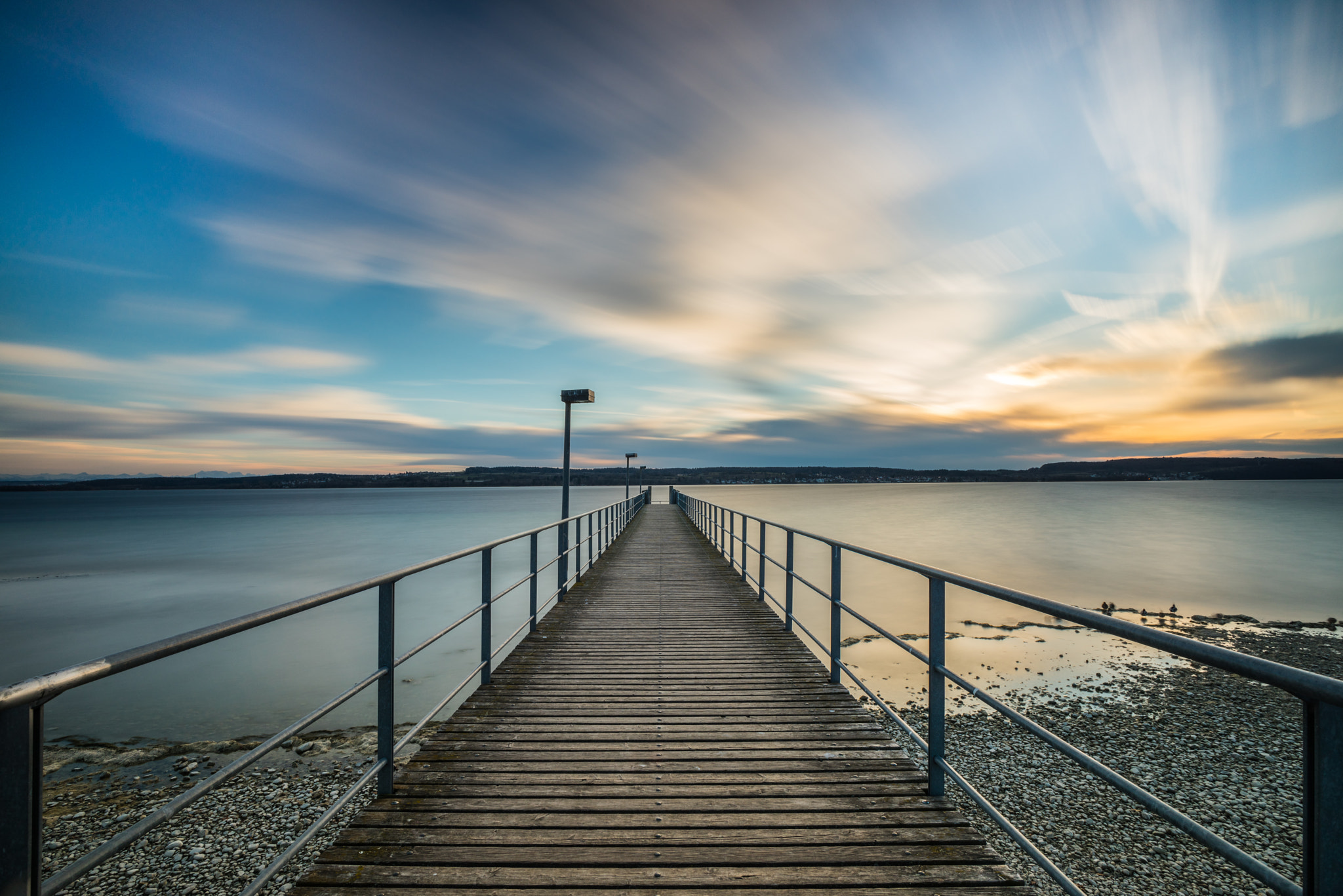 Sony a7R + Sony Vario-Sonnar T* 16-35mm F2.8 ZA SSM sample photo. Sunset @ lake constance photography