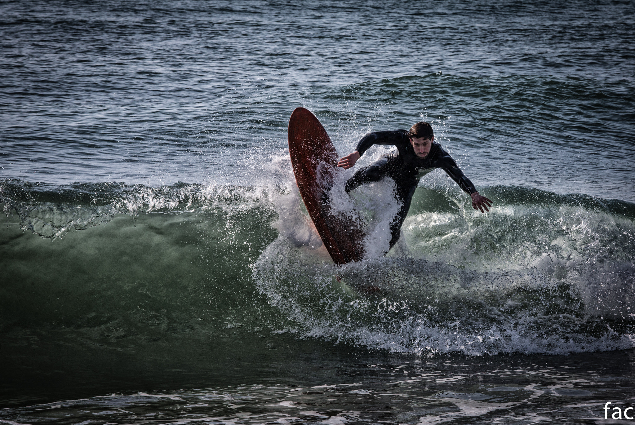 Canon EF 70-200mm F4L IS USM sample photo. Surfing paradise photography