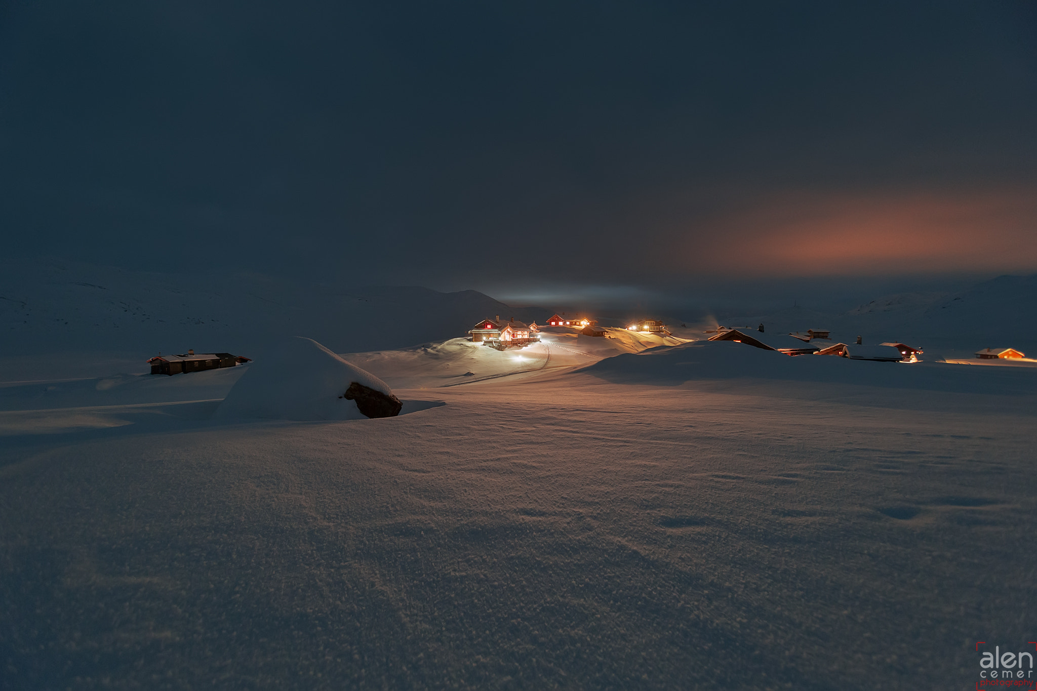 Canon EF 16-35mm F2.8L USM sample photo. Lights in the winter night photography