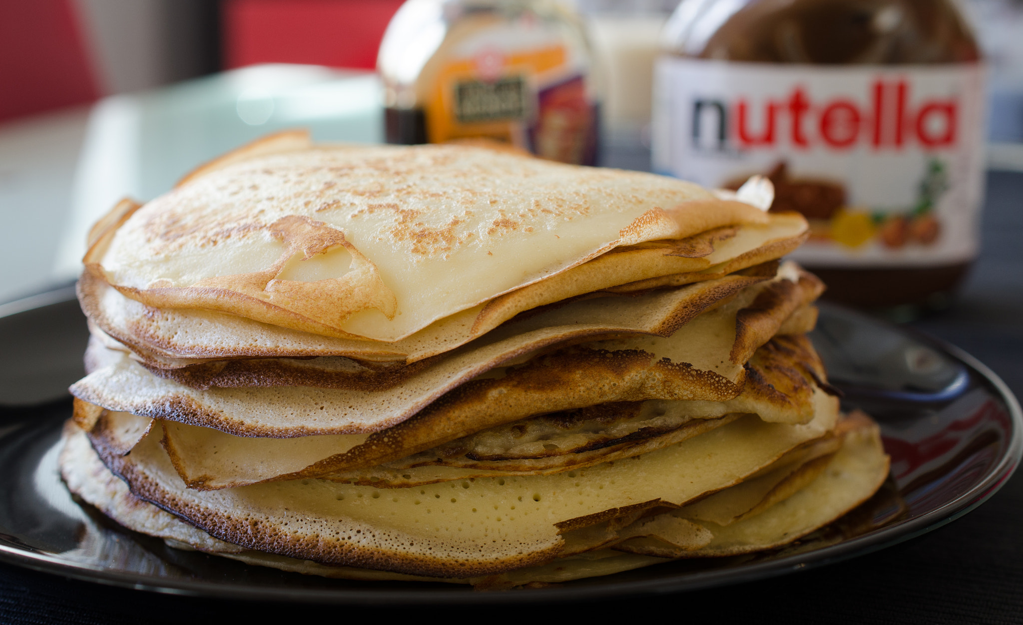 Nikon AF-S DX Micro Nikkor 40mm F2.8 sample photo. Crêpes empilées photography