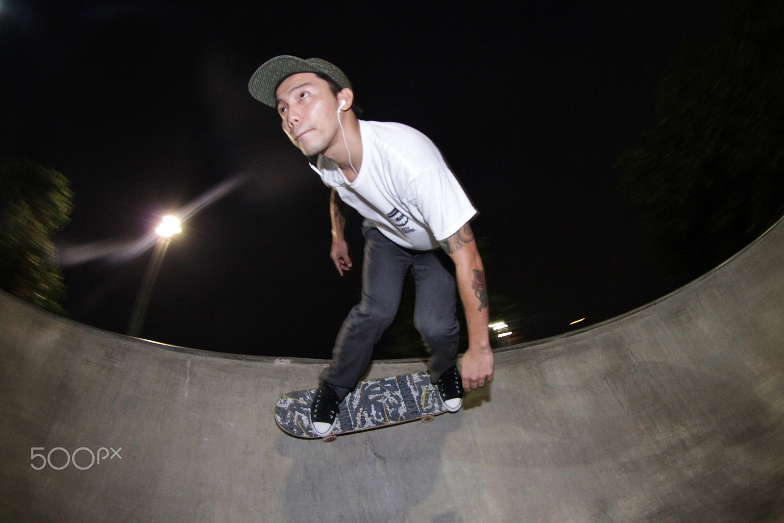 Canon EF 8-15mm F4L Fisheye USM sample photo. Ride the bowl photography