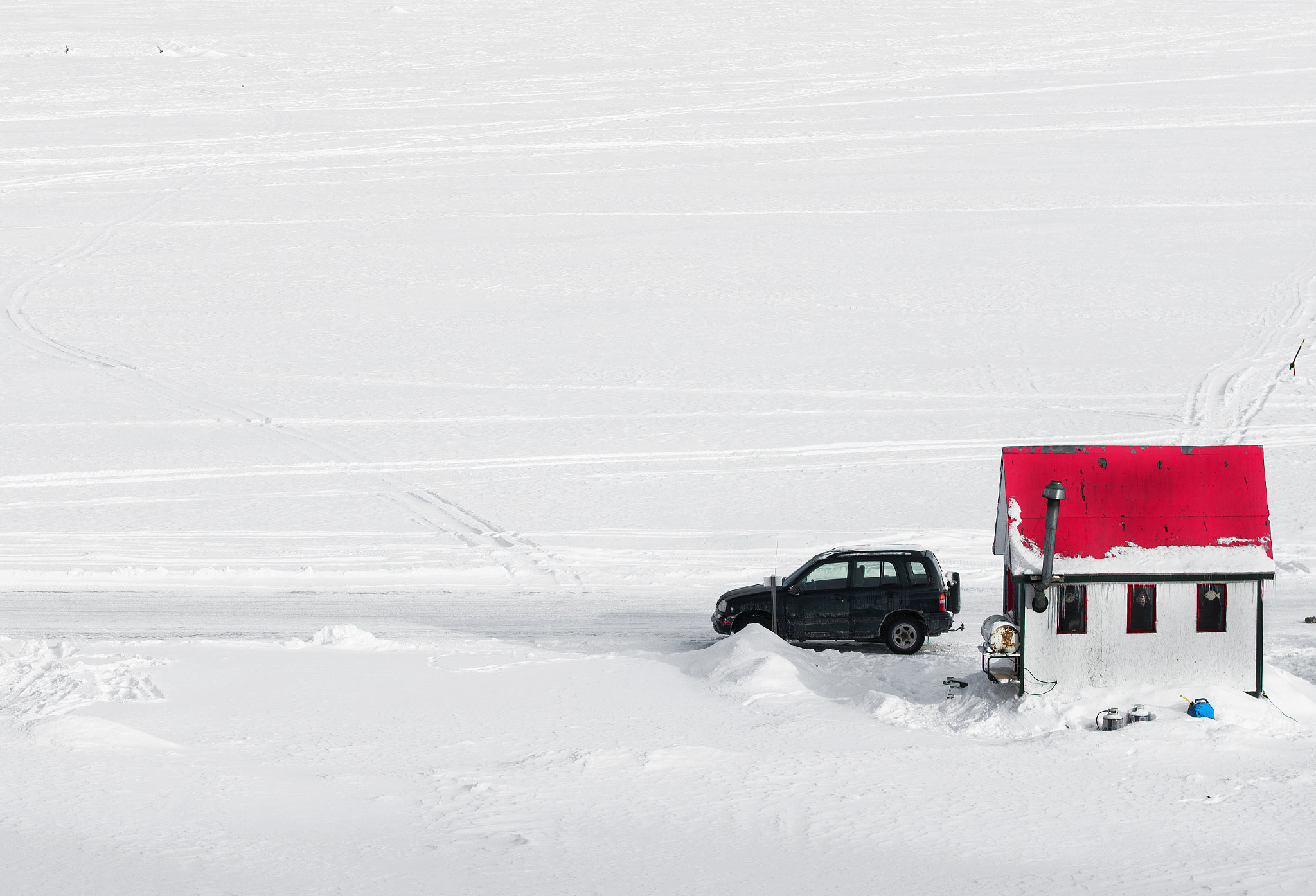 Pentax K-3 sample photo. Cabane a peche photography