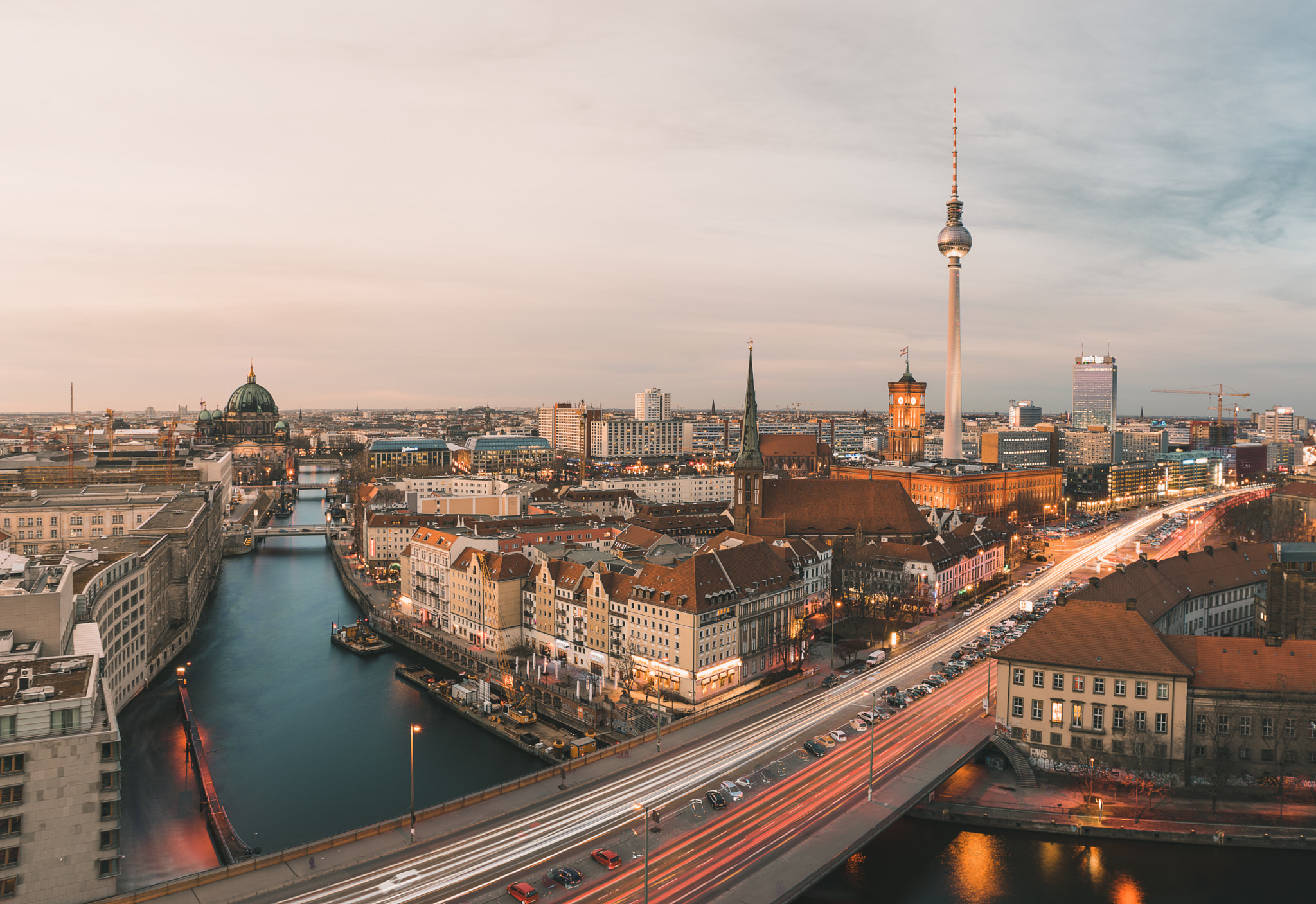 Canon EF 16-35mm F2.8L II USM sample photo. Fischerinsel, berlin photography