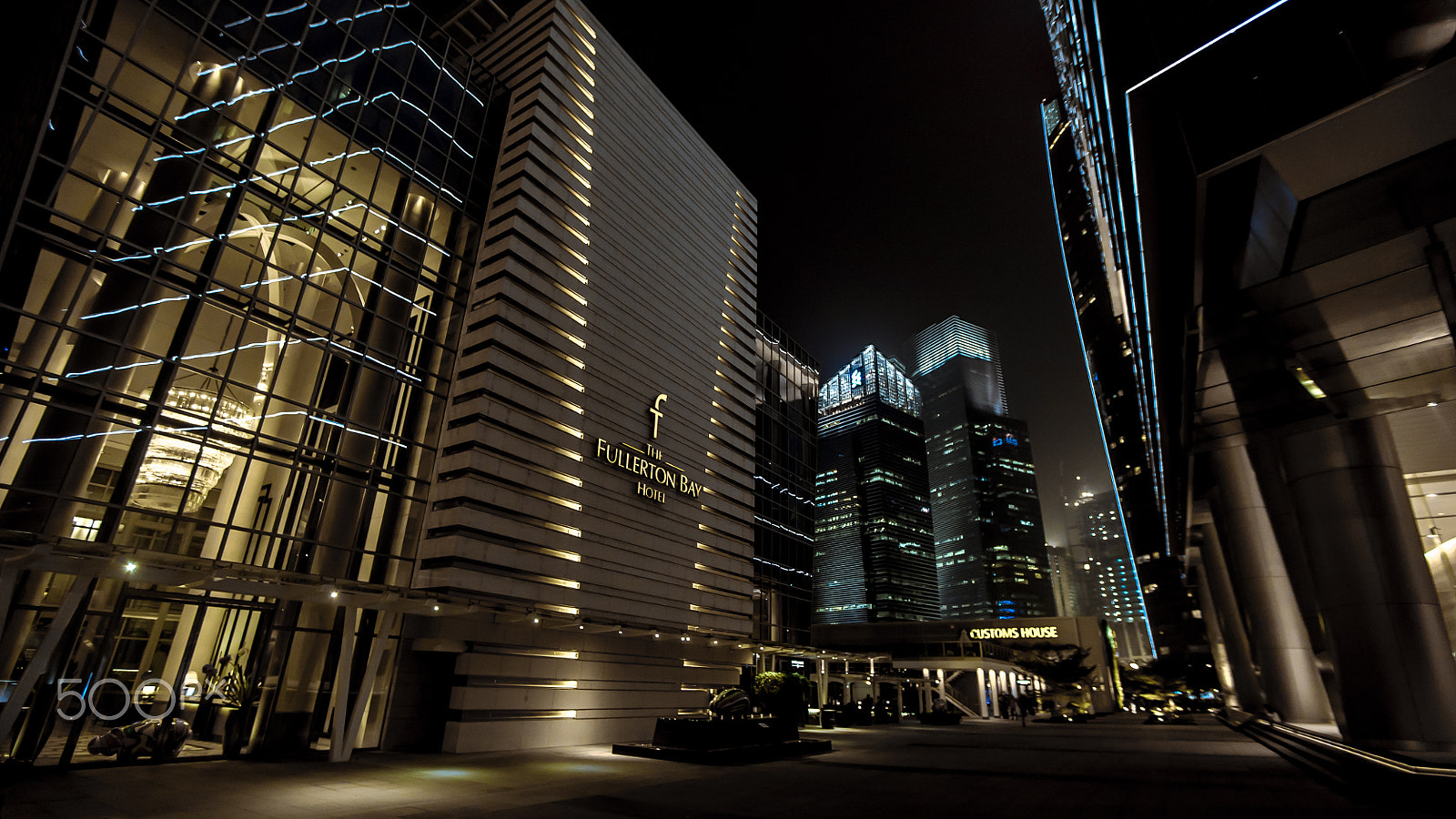 Sony a7S + Canon EF 16-35mm F2.8L II USM sample photo. Singapore by night photography