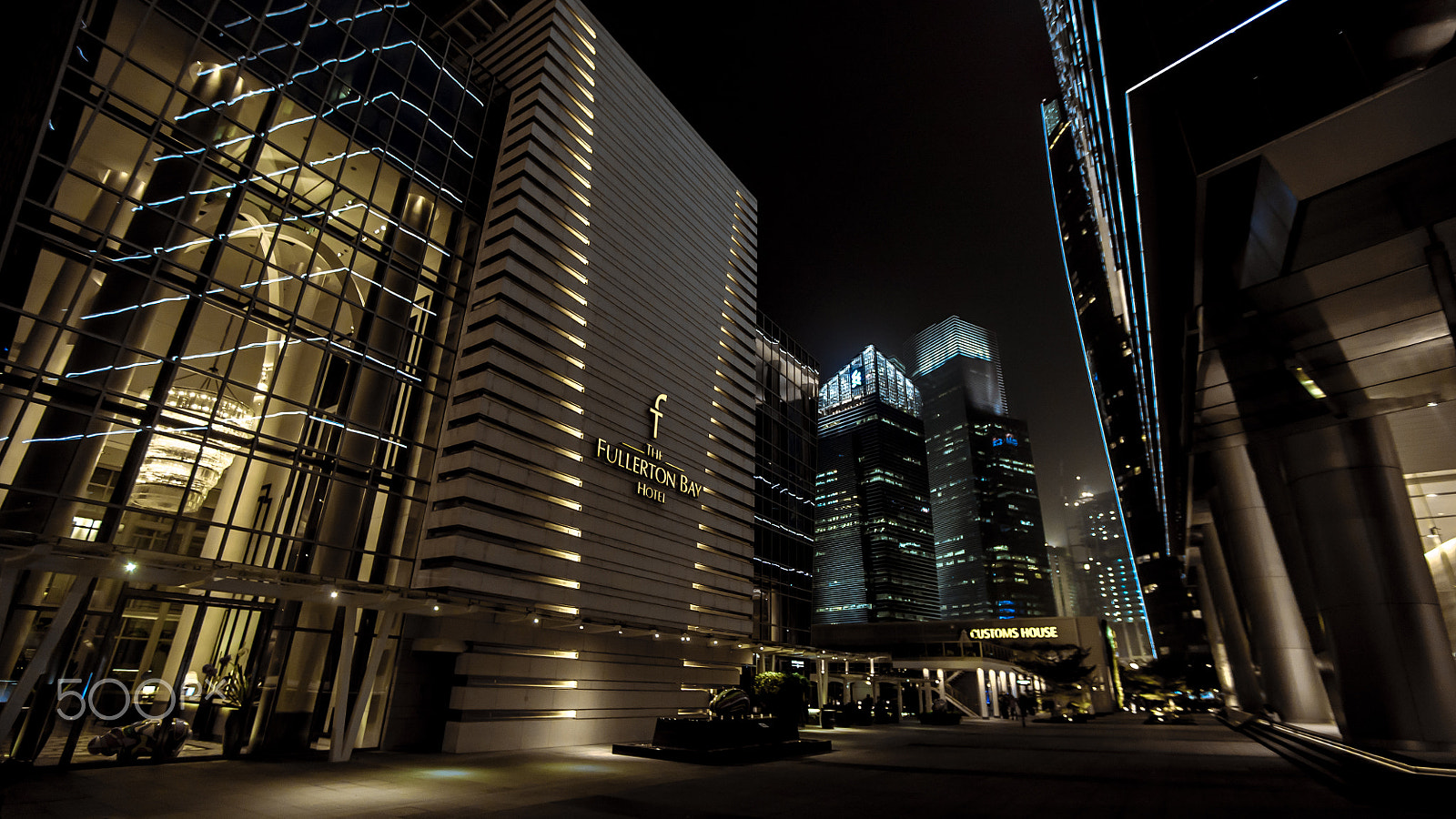 Sony a7S sample photo. Singapore by night photography