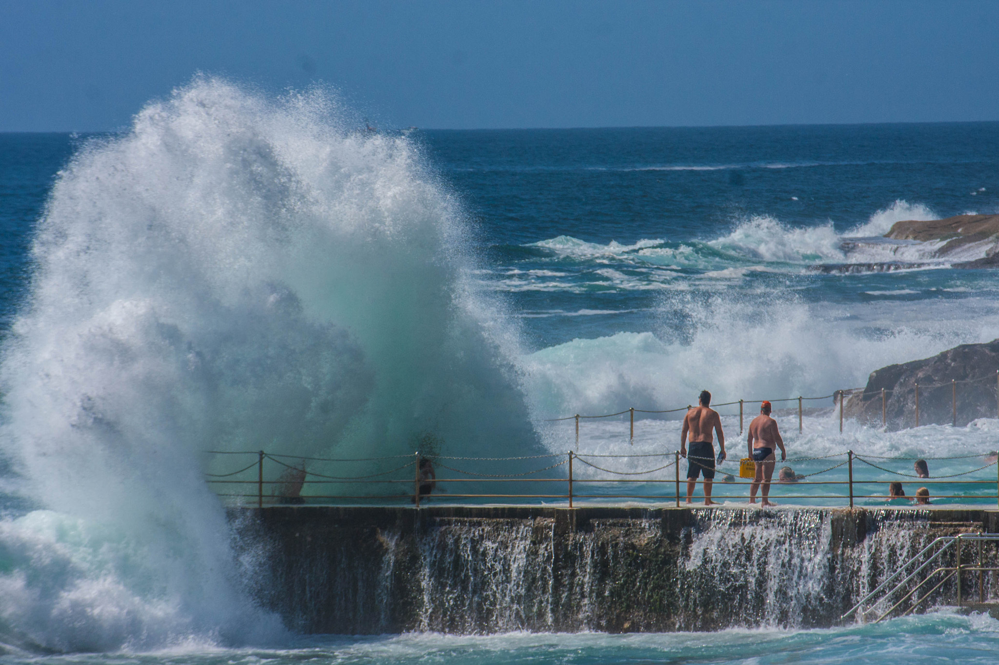 Canon EF-S 55-250mm F4-5.6 IS sample photo. Bondi beach photography