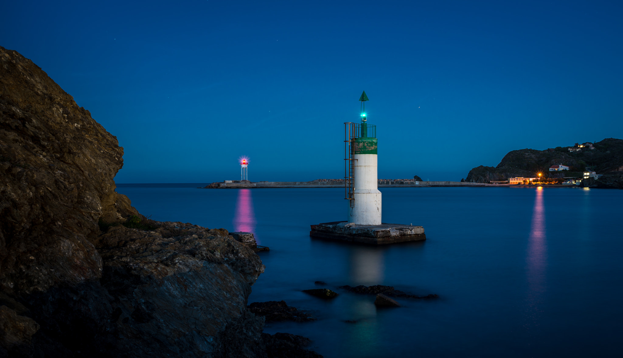 AF Nikkor 28mm f/2.8 sample photo. Port-vendres photography