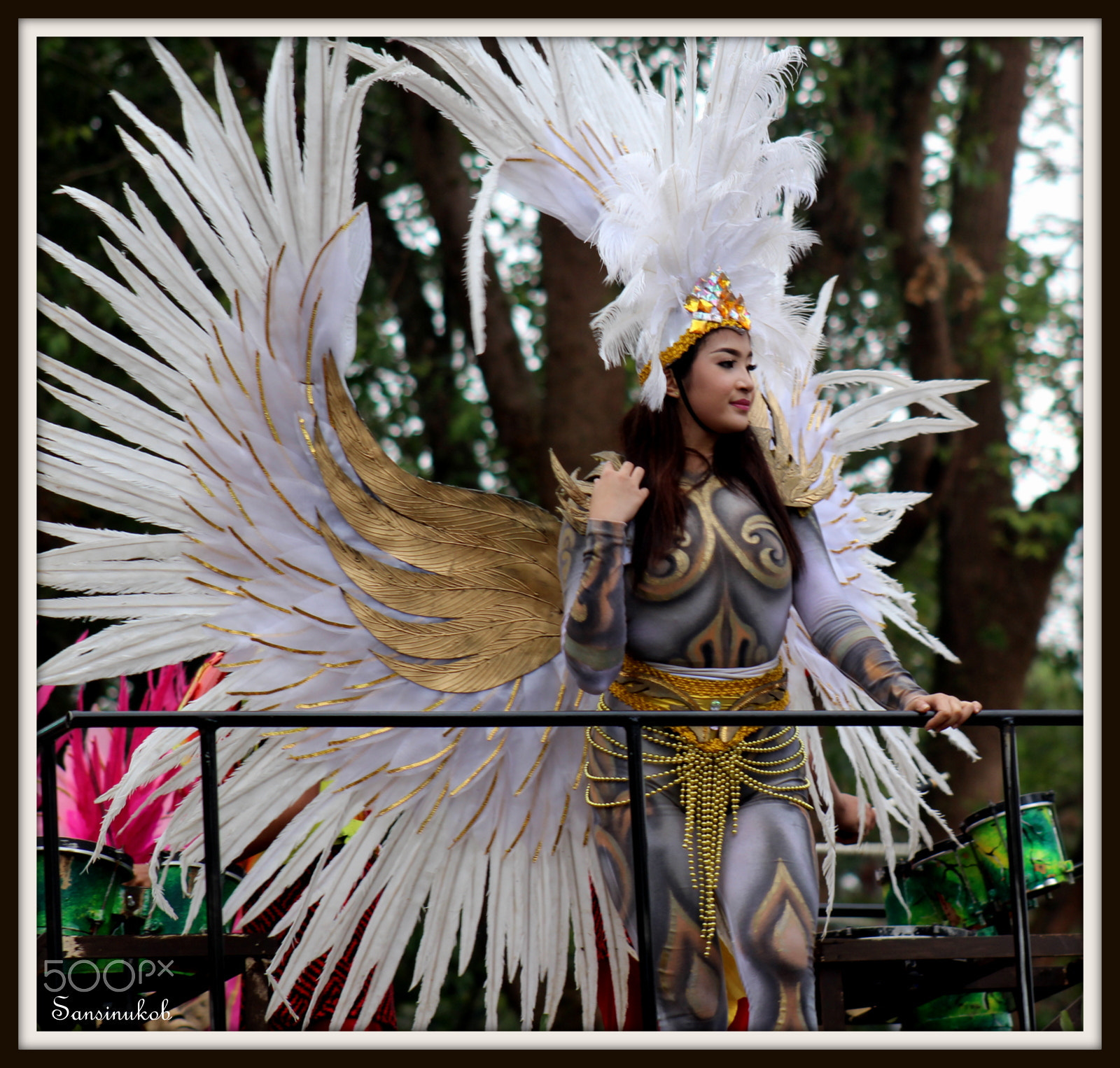 Canon EOS 1200D (EOS Rebel T5 / EOS Kiss X70 / EOS Hi) + EF75-300mm f/4-5.6 sample photo. Panagbenga 2017 photography