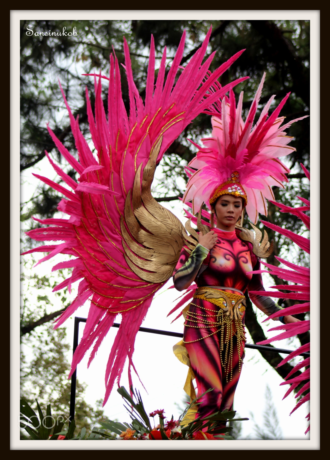 Canon EOS 1200D (EOS Rebel T5 / EOS Kiss X70 / EOS Hi) + EF75-300mm f/4-5.6 sample photo. Panagbenga 2017 photography