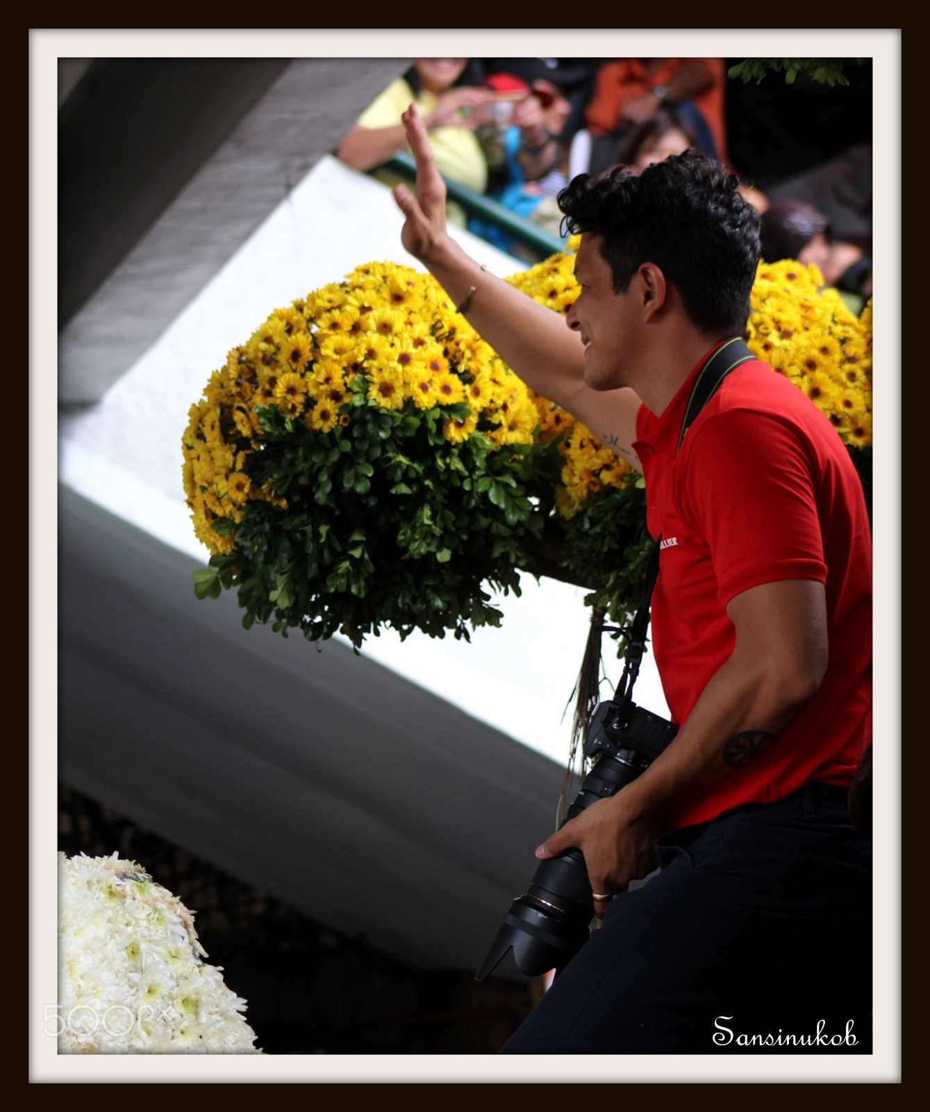 Canon EOS 1200D (EOS Rebel T5 / EOS Kiss X70 / EOS Hi) + EF75-300mm f/4-5.6 sample photo. Panagbenga 2017 photography