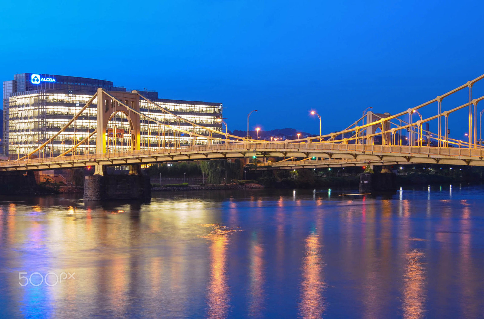 Nikon D5000 sample photo. Roberto clemente bridge, pittsburgh photography
