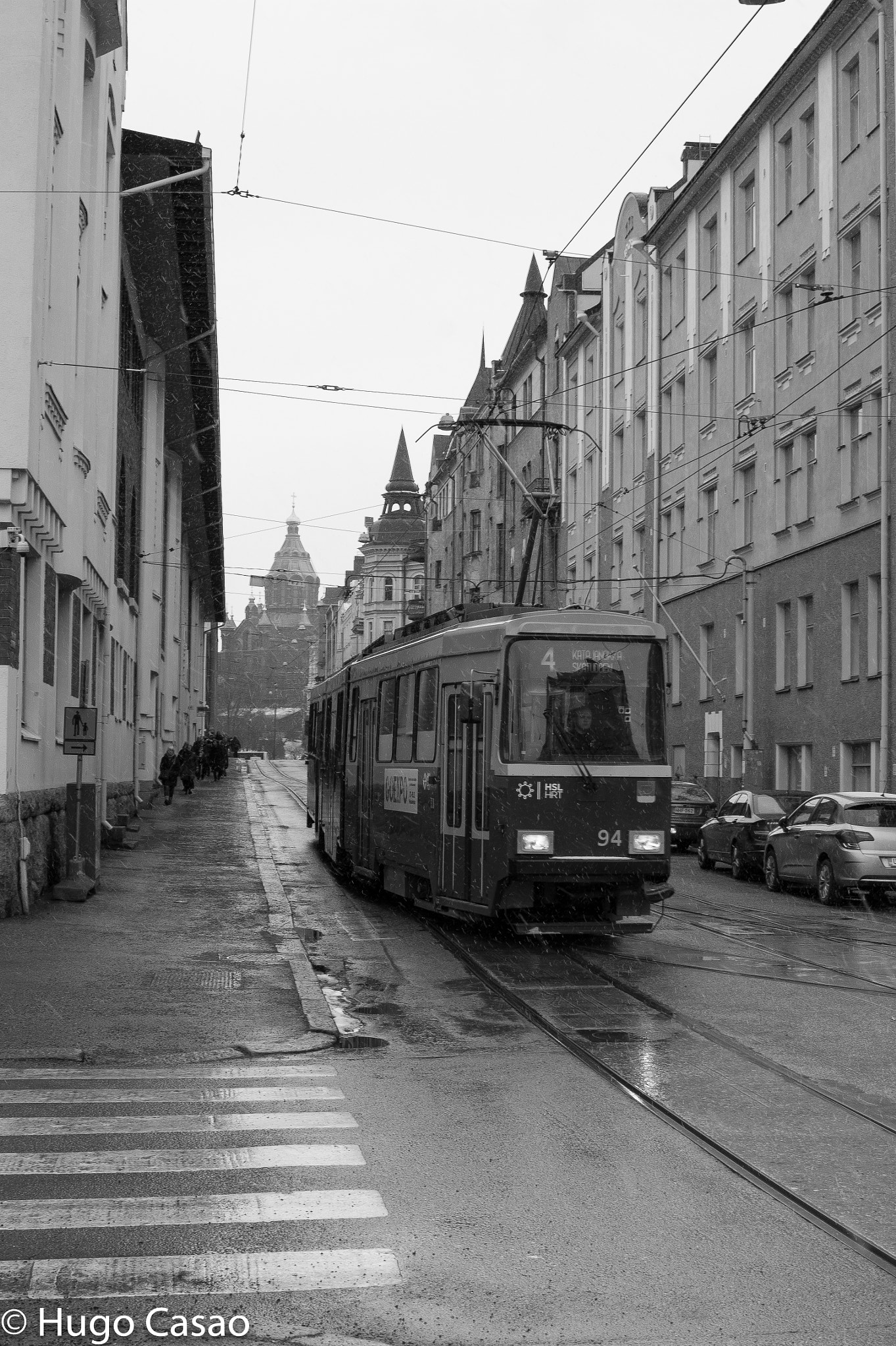 Sony Alpha DSLR-A380 + Sony DT 35mm F1.8 SAM sample photo. Tram n4 in katajanokka photography