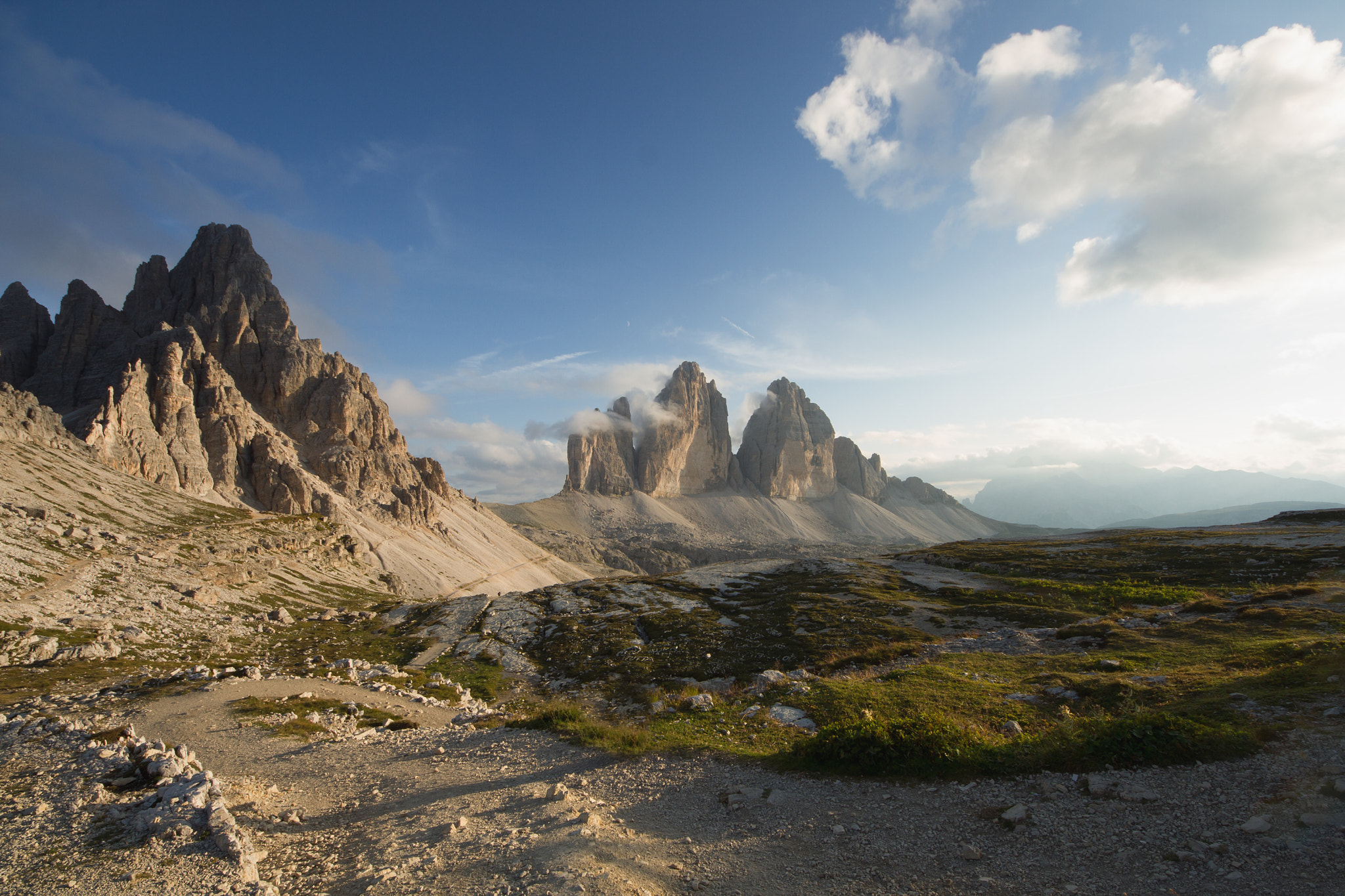 Canon EOS 7D + Sigma 8-16mm F4.5-5.6 DC HSM sample photo. The three peaks photography