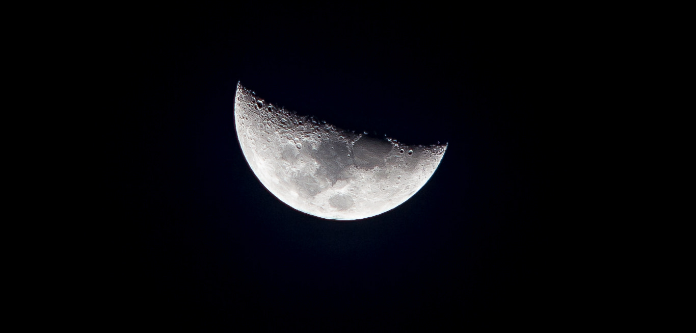 Canon EF 70-200mm F2.8L USM sample photo. Moon sighting in lagos nigeria photography