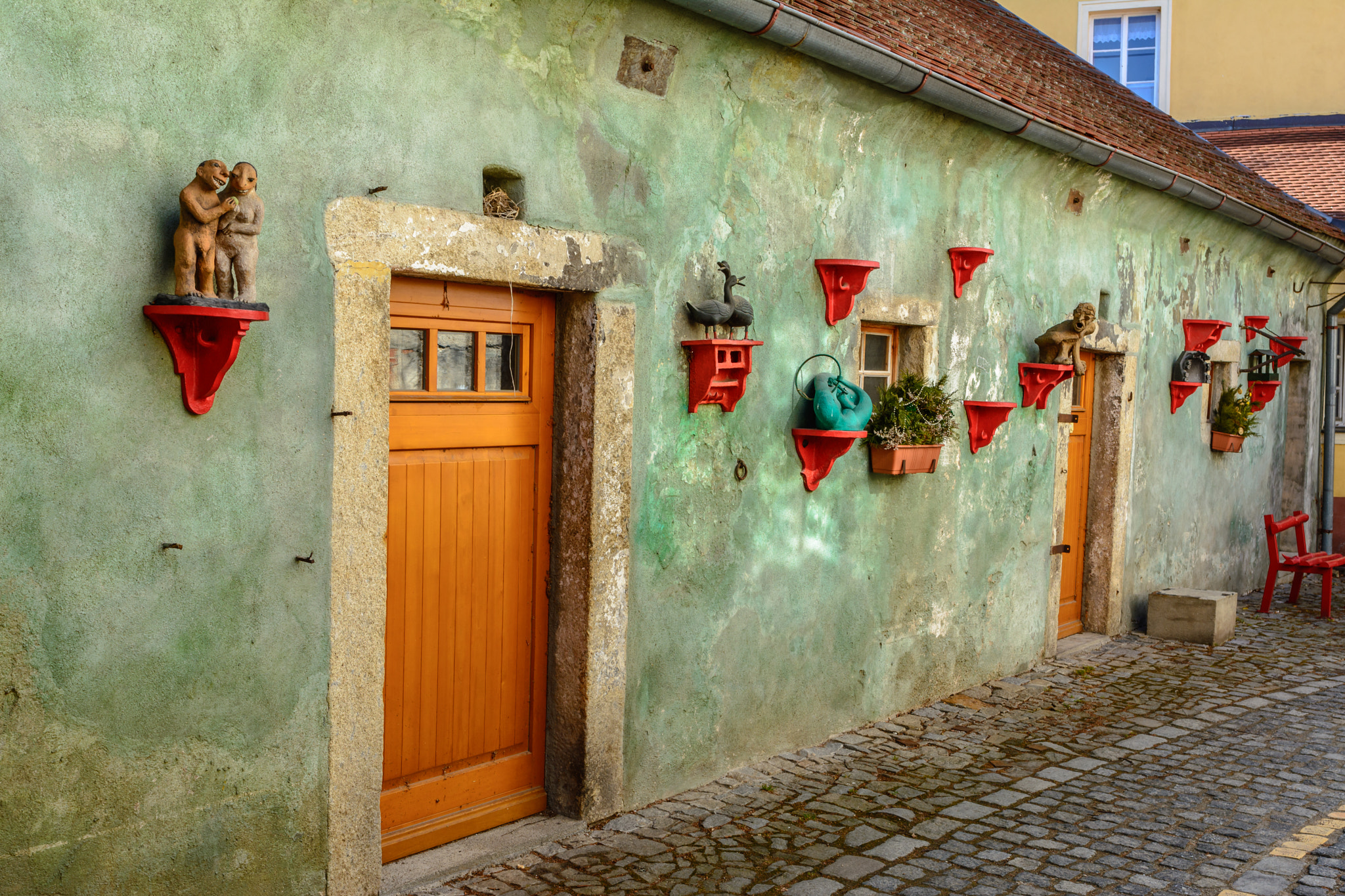 Nikon D5200 + Nikon AF-S Nikkor 24mm F1.8G ED sample photo. Cesky krumlov photography