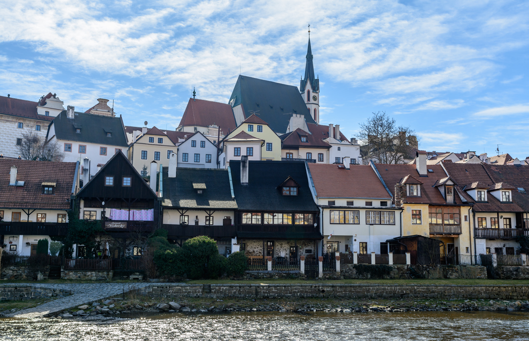 Nikon D5200 + Nikon AF-S Nikkor 24mm F1.8G ED sample photo. Cesky krumlov photography