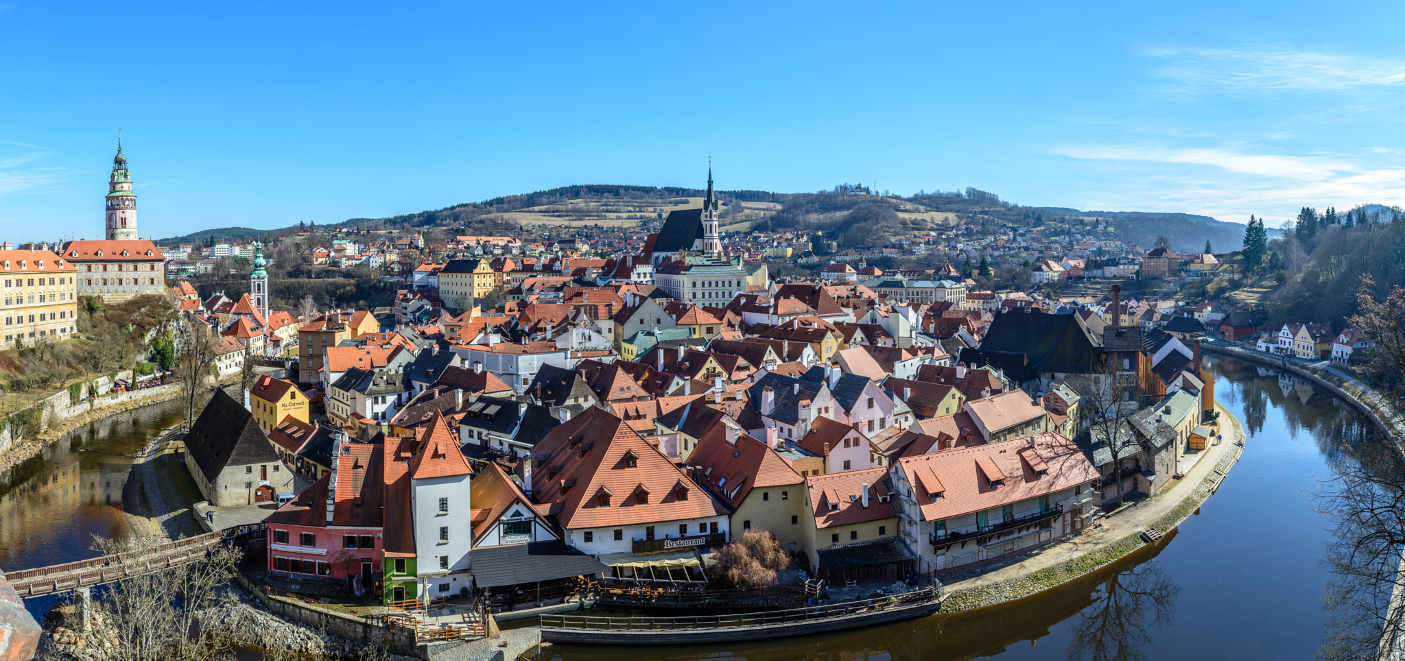 Nikon D5200 + Nikon AF-S Nikkor 24mm F1.8G ED sample photo. Cesky krumlov photography