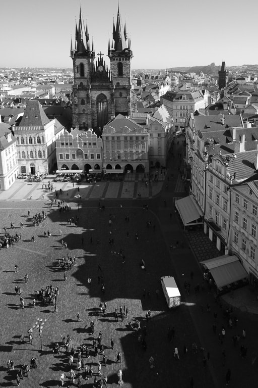 Fujifilm X-T2 sample photo. Prague: tyn and the shadows photography