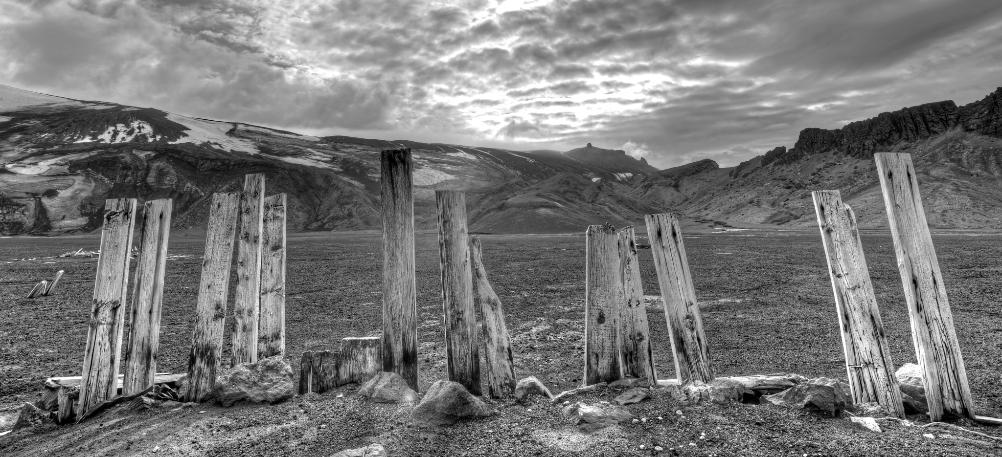 Nikon AF-S Nikkor 17-35mm F2.8D ED-IF sample photo. Ship timbers, deception island photography