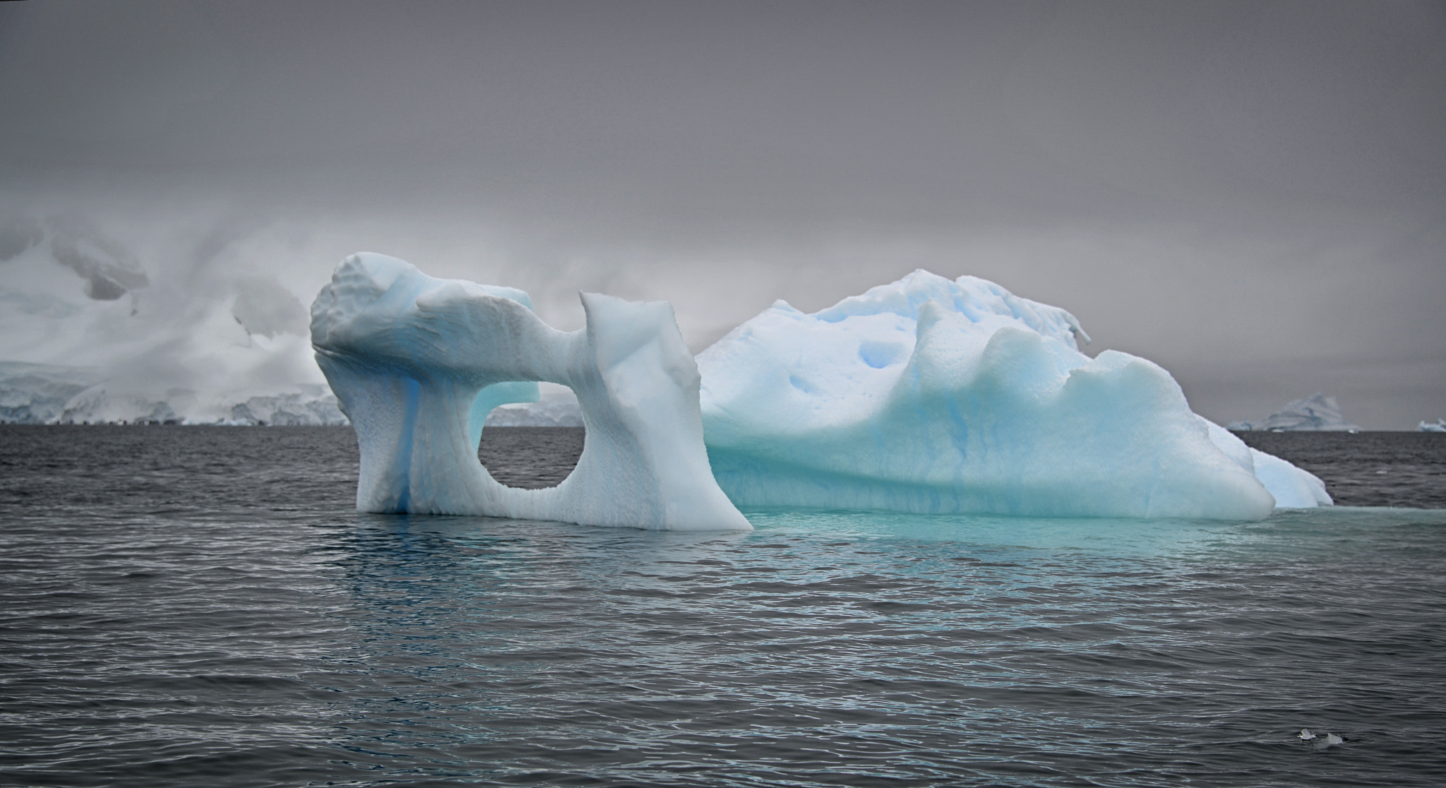 Nikon D800E + Nikon AF-S Nikkor 28-300mm F3.5-5.6G ED VR sample photo. Iceberg, antarctica photography