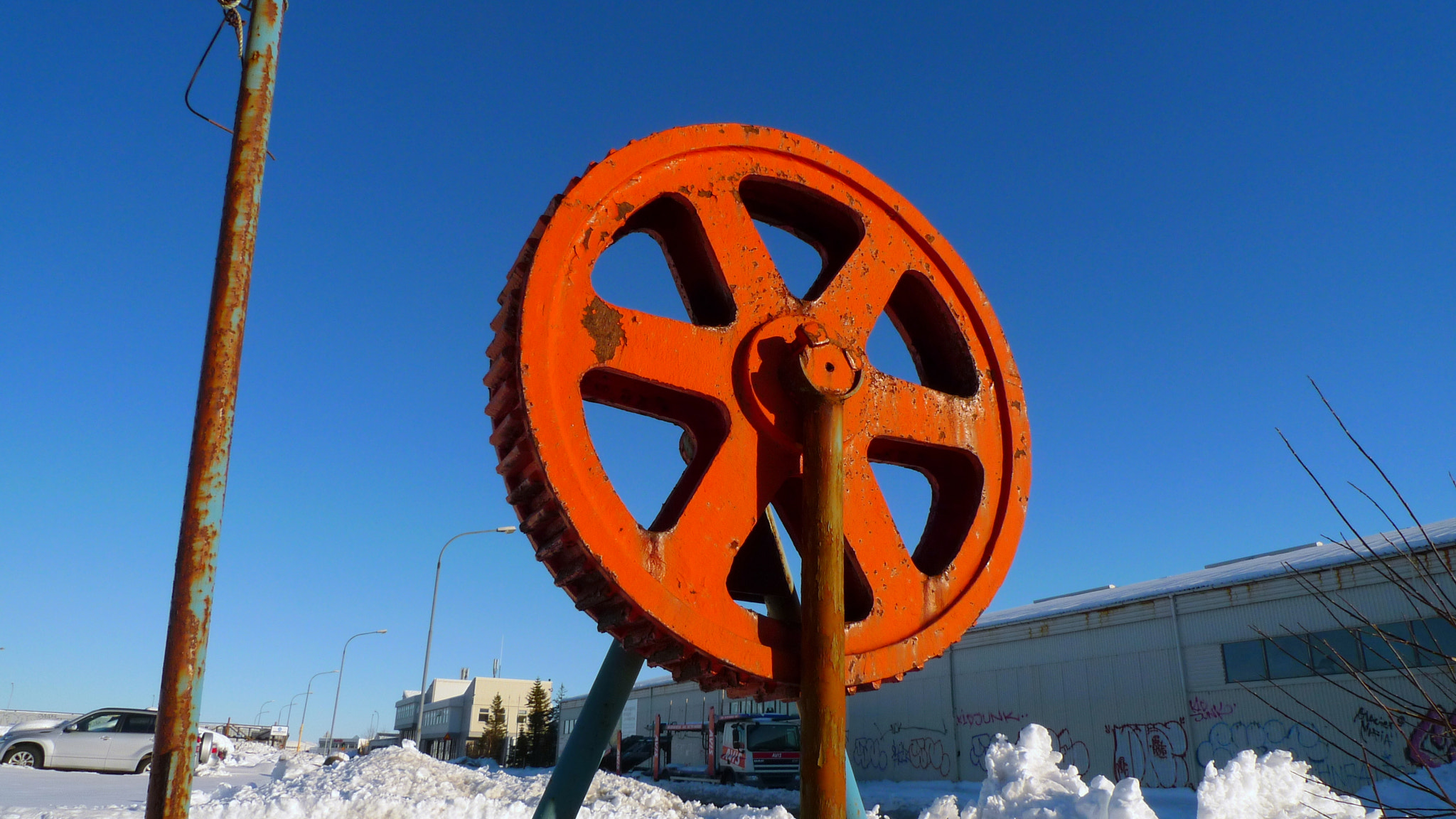 Leica D-LUX 4 sample photo. Winter in reykjavik 5 photography