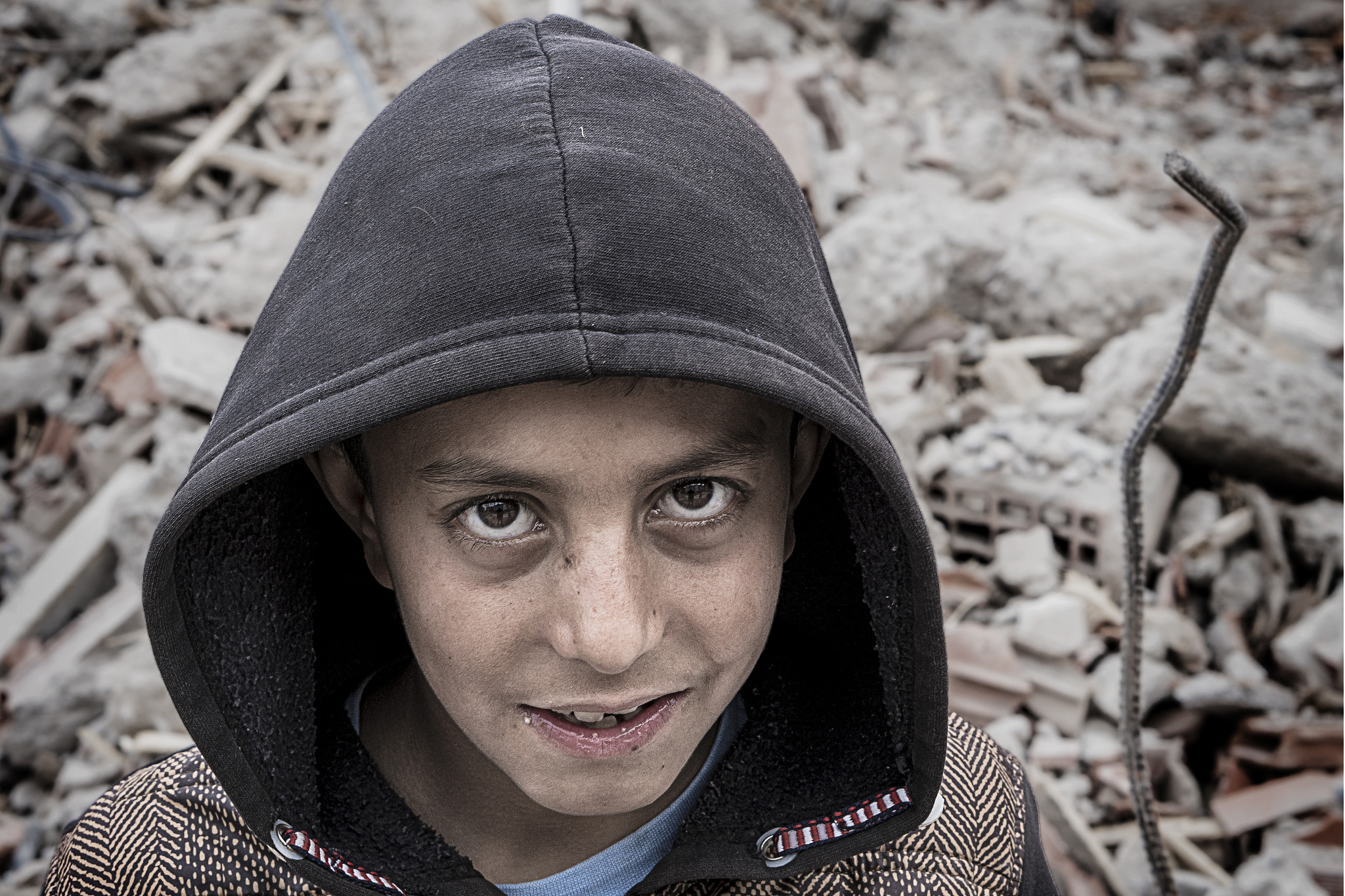 Sony a6300 + E 50mm F1.8 OSS sample photo. To be a syrian child photography