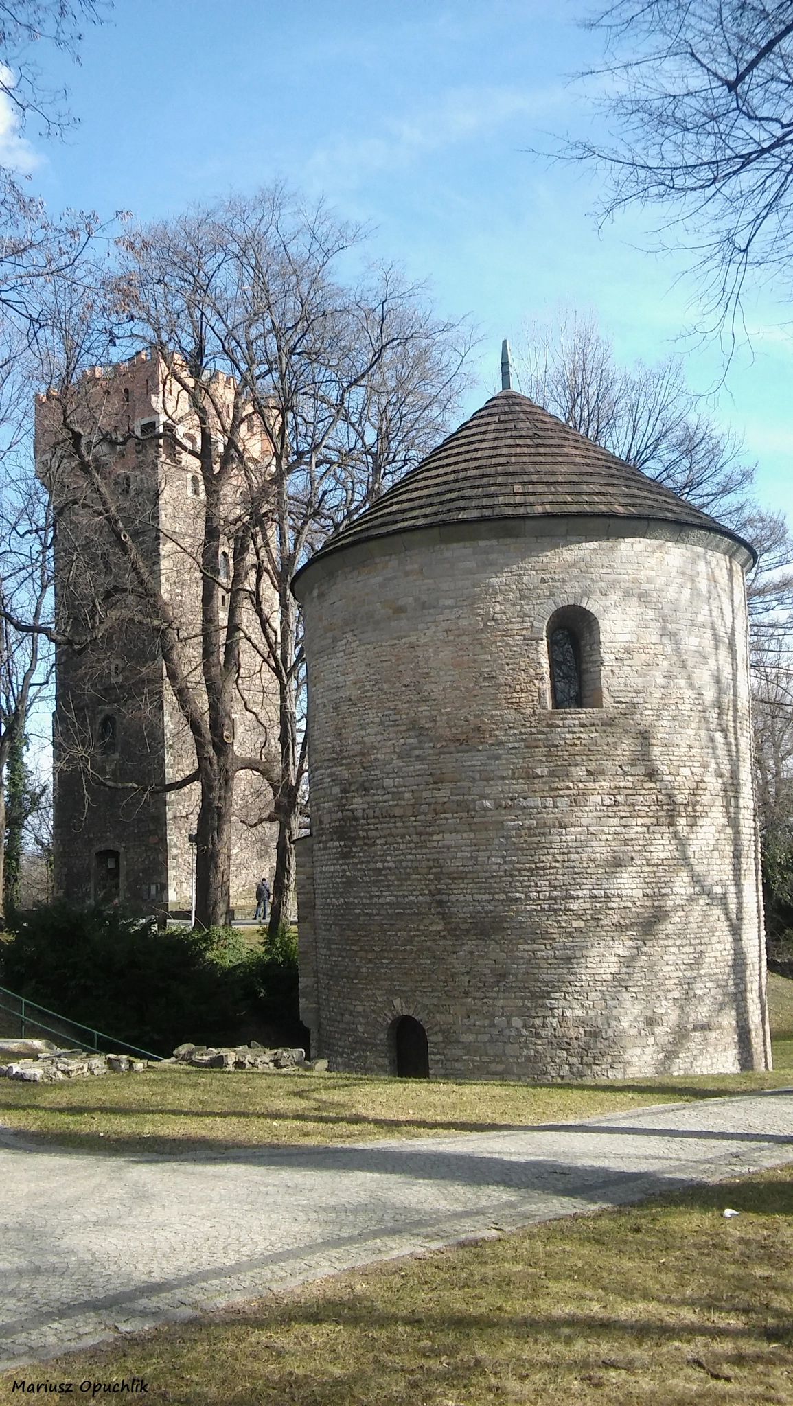 LG SPIRIT 4G LTE sample photo. Rotunda św. mikołaja,wieża piastowska photography