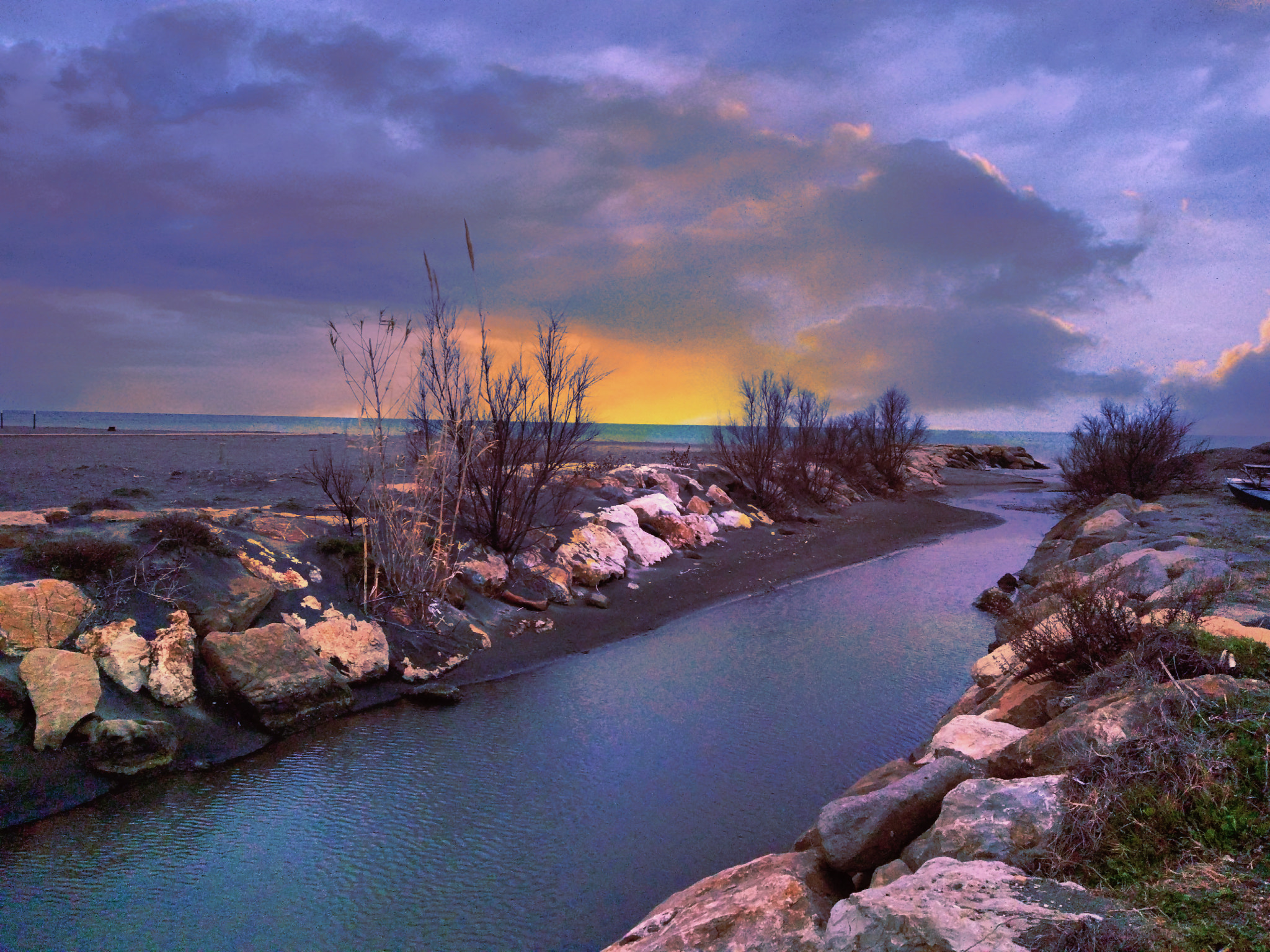 OnePlus ONE E1003 sample photo. Sunset  photography