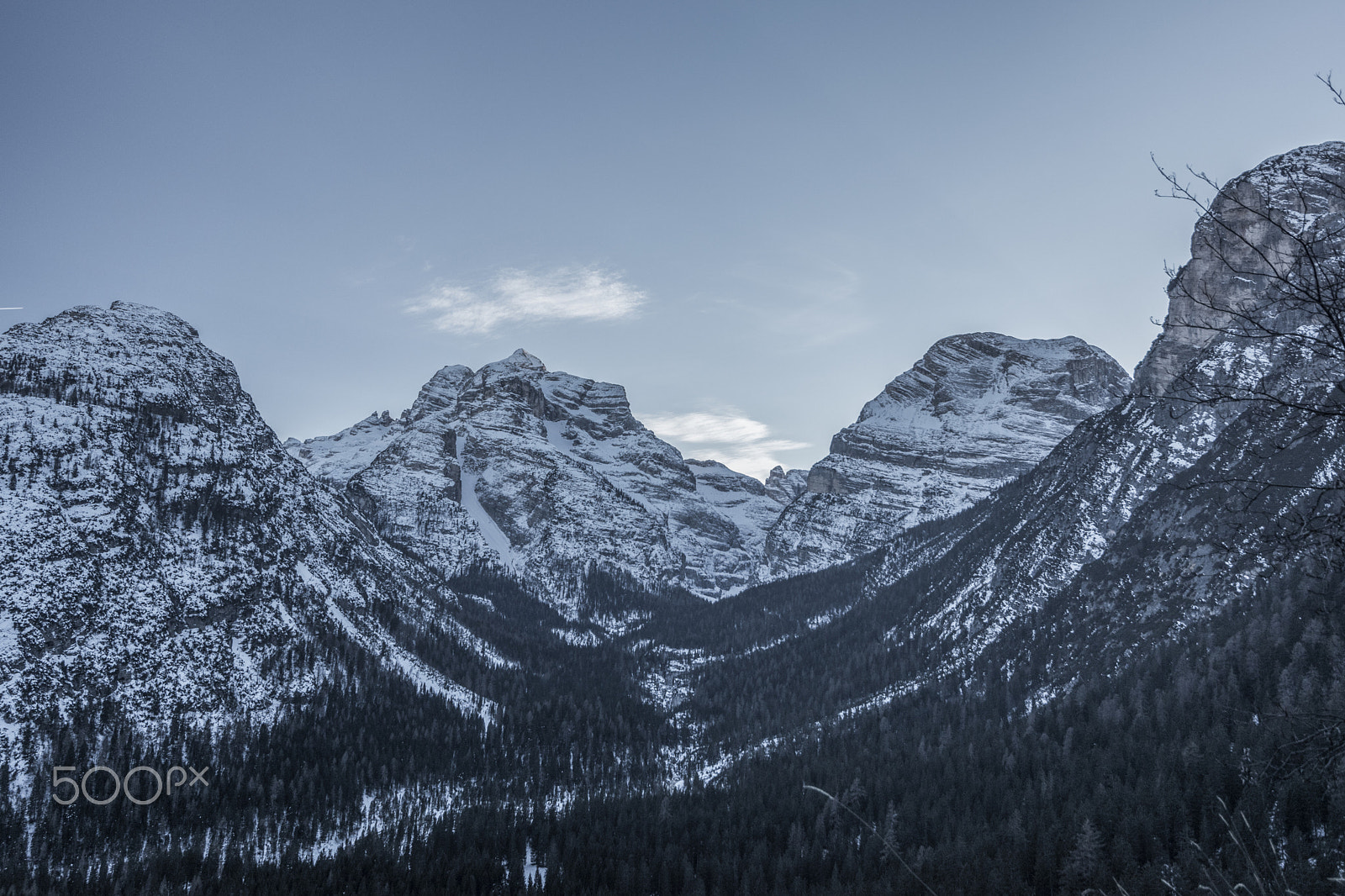 Nikon D5500 sample photo. Winter view photography