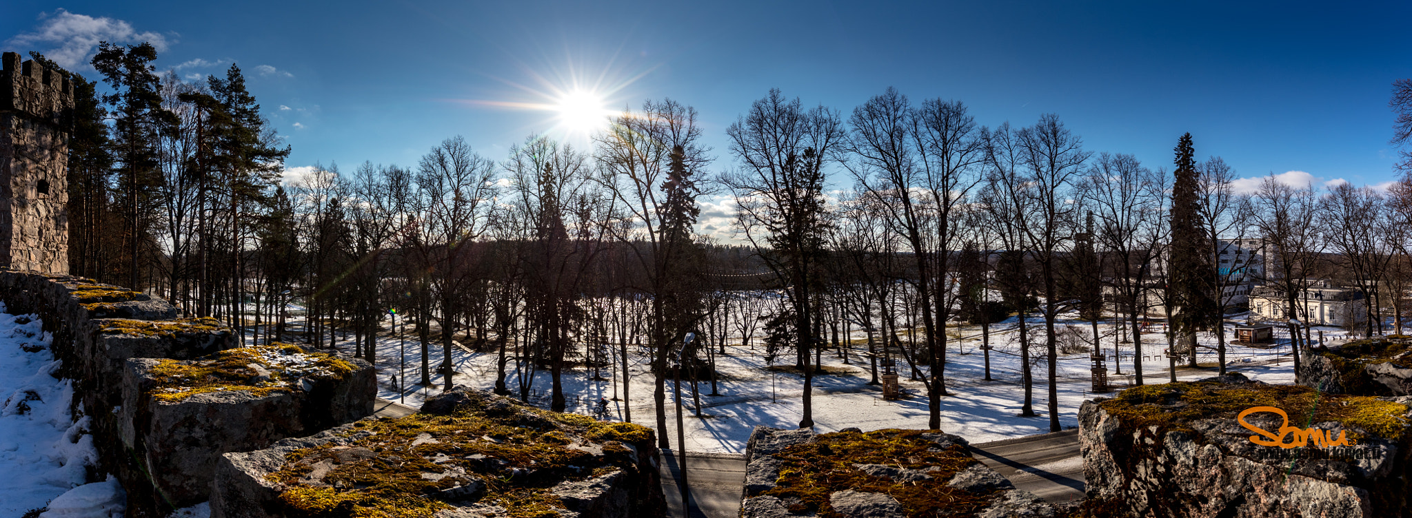 Canon EOS 5DS R sample photo. Castle in aulanko natural park photography