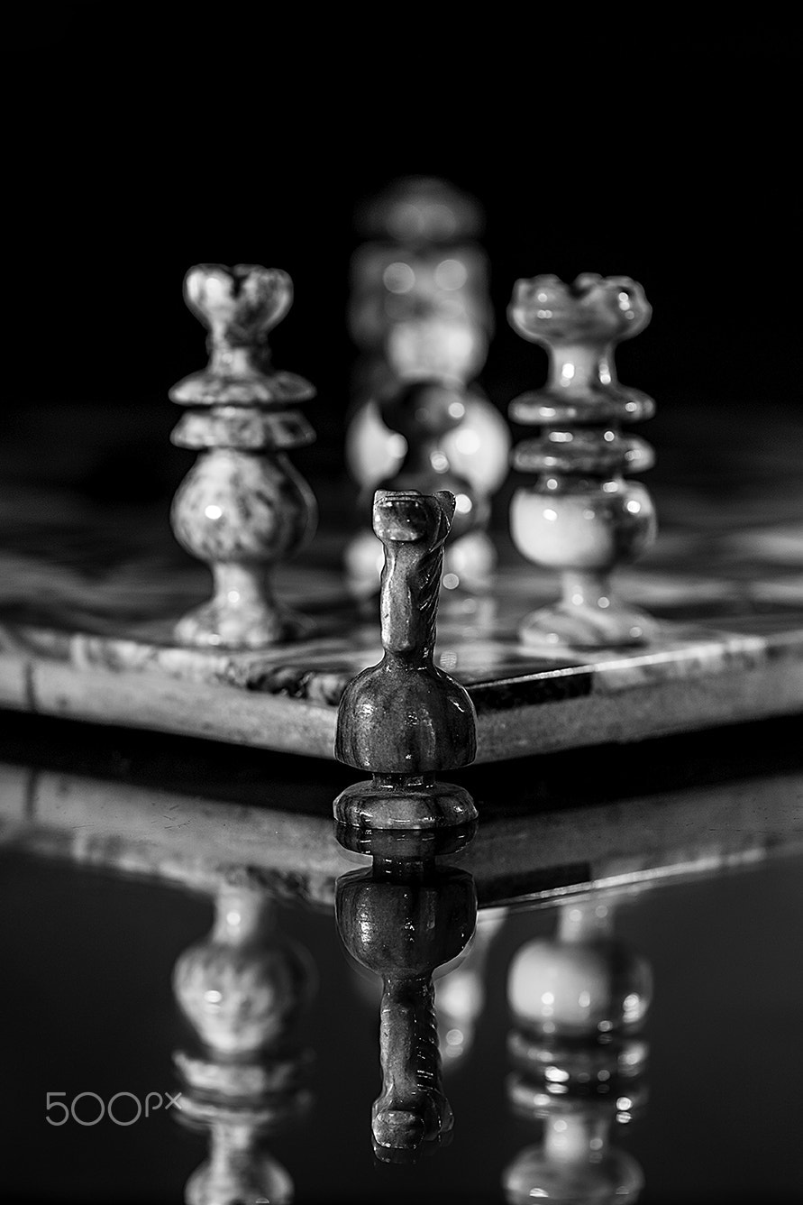 Nikon AF-S Micro-Nikkor 105mm F2.8G IF-ED VR sample photo. Chess photography