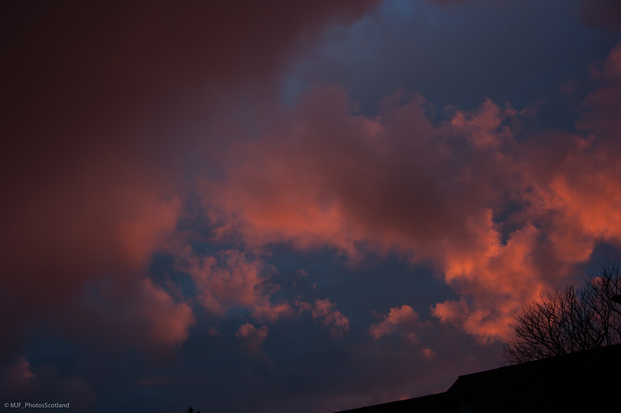 Samsung GX-20 sample photo. Amazing sky tonight. straight out of the camera. photography