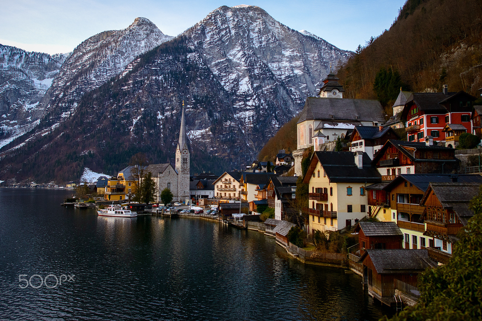 Nikon D800 + Nikon AF-S Nikkor 24mm F1.4G ED sample photo. Hallstatt photography