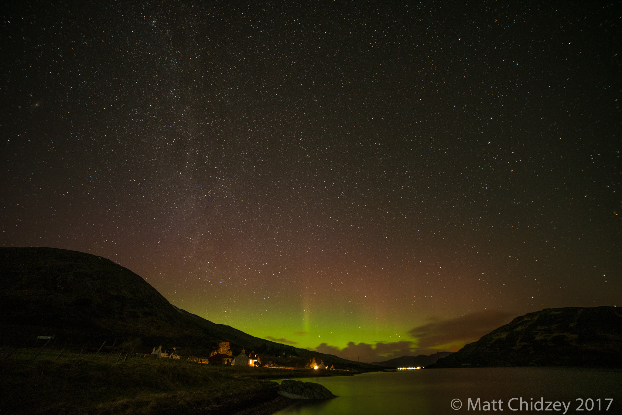 Samyang 14mm F2.8 ED AS IF UMC sample photo. Northern lights photography