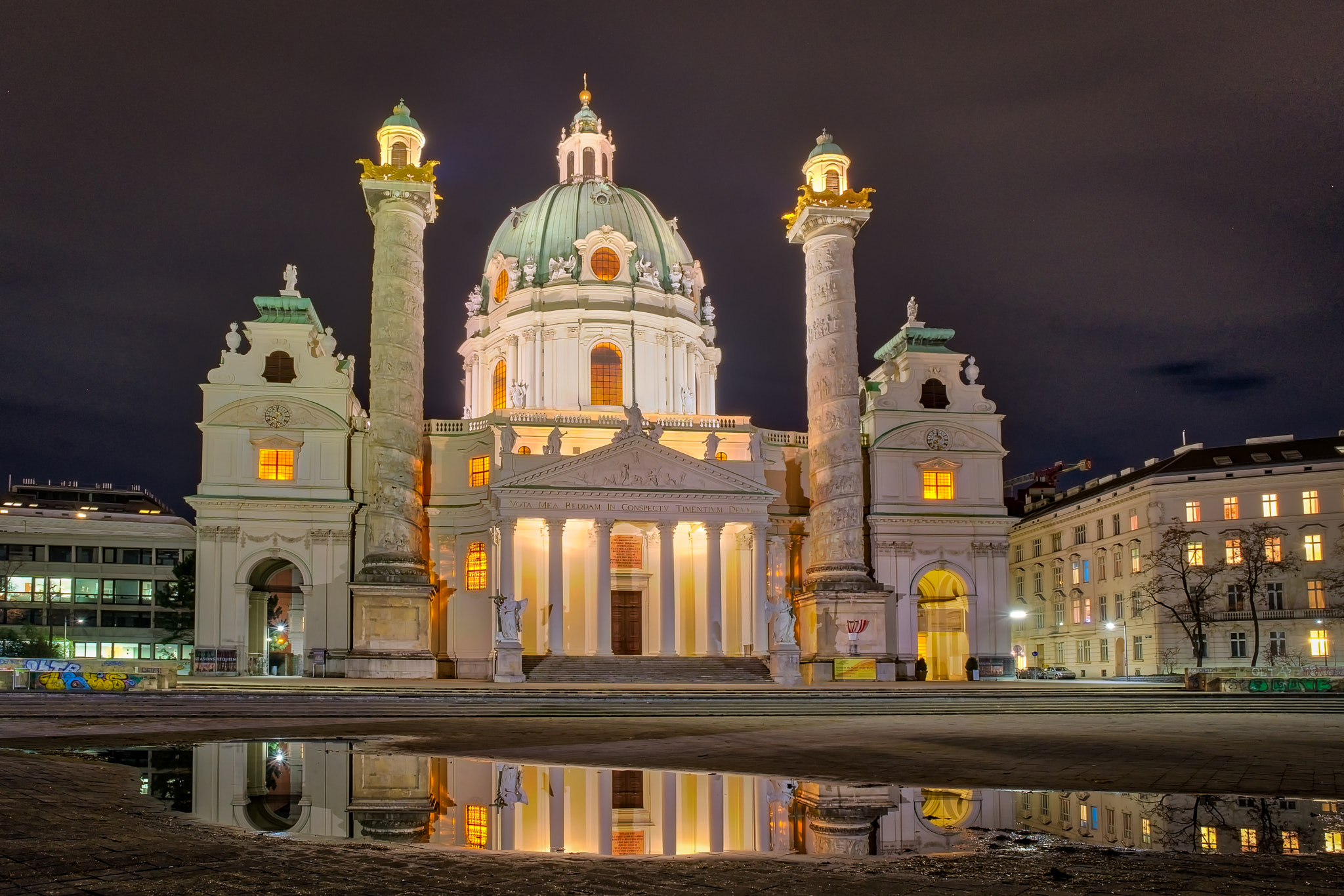 ZEISS Batis 18mm F2.8 sample photo. Wien karlskirche photography