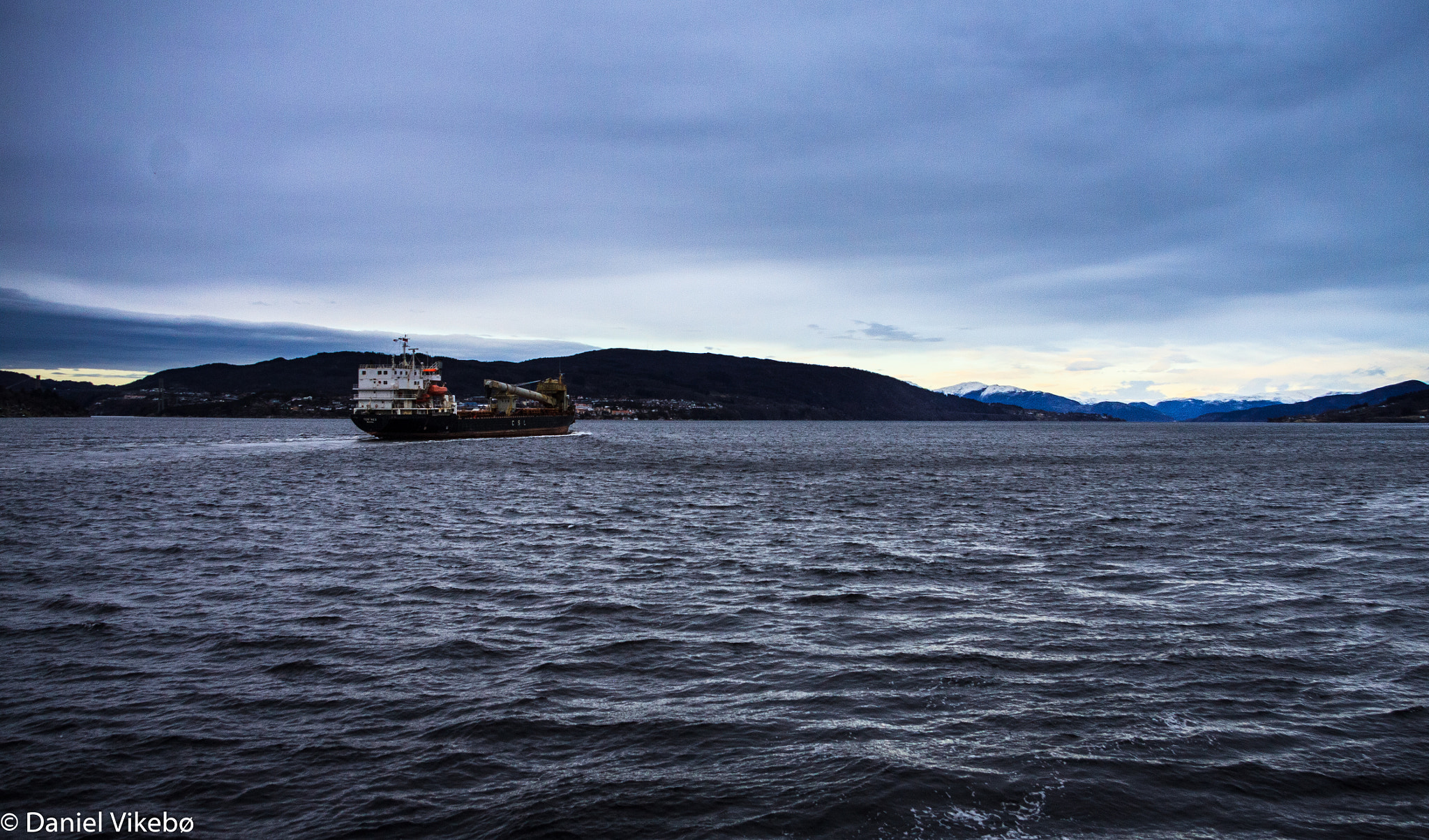 Canon EOS 50D + Canon EF-S 17-85mm F4-5.6 IS USM sample photo. Cargo ship: tertnes. landscape. photography