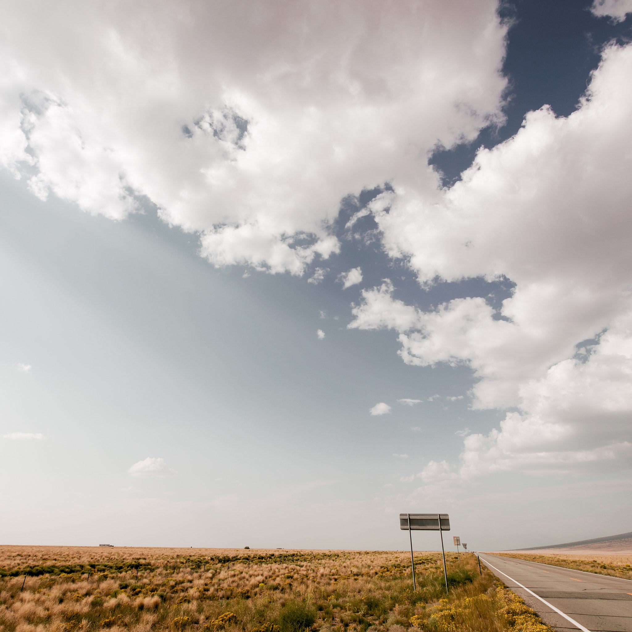 Canon EF 16-35mm F2.8L II USM sample photo. The road in, colorado (square version) photography
