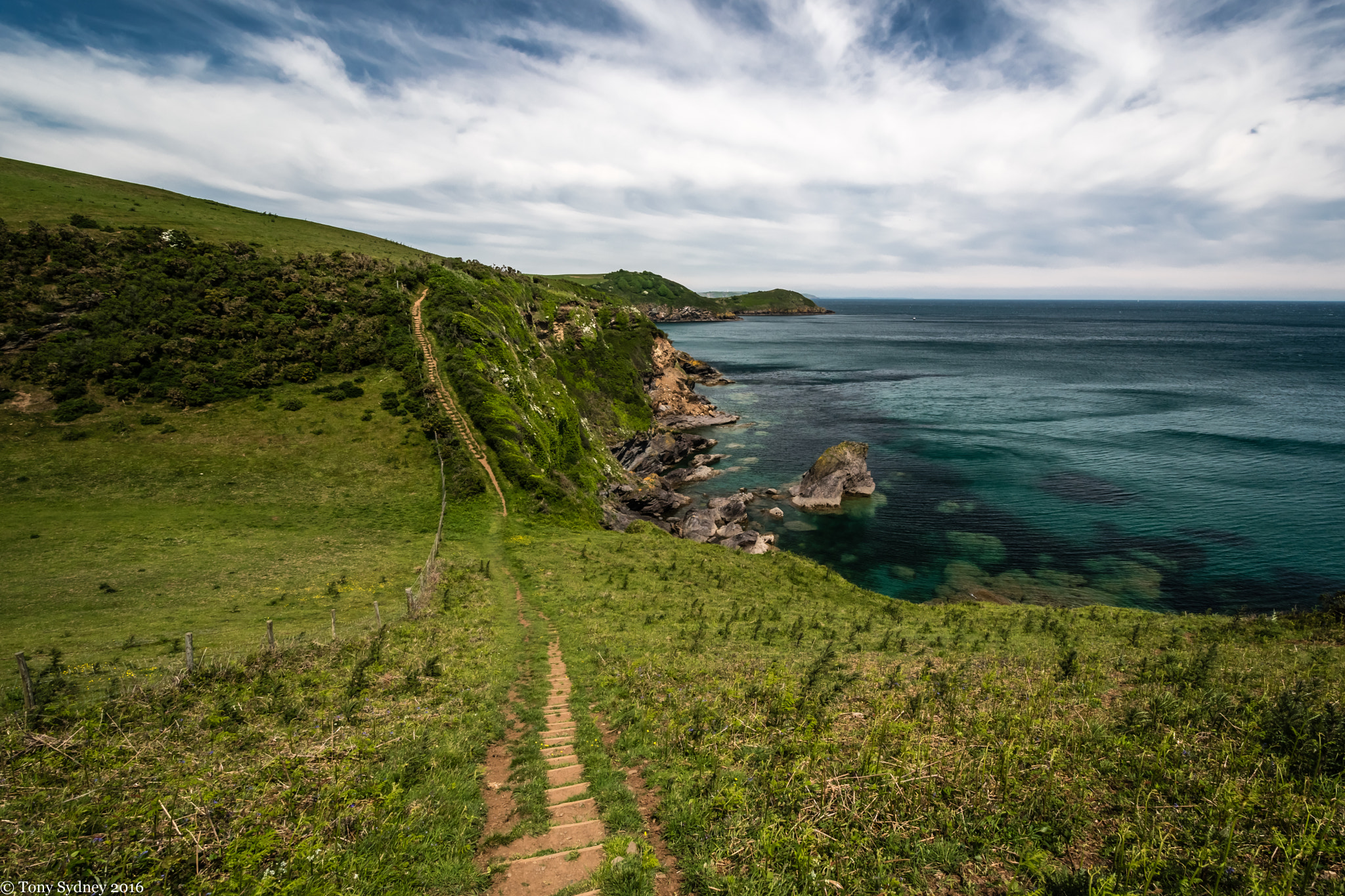 Nikon D5500 sample photo. Coast path ii photography