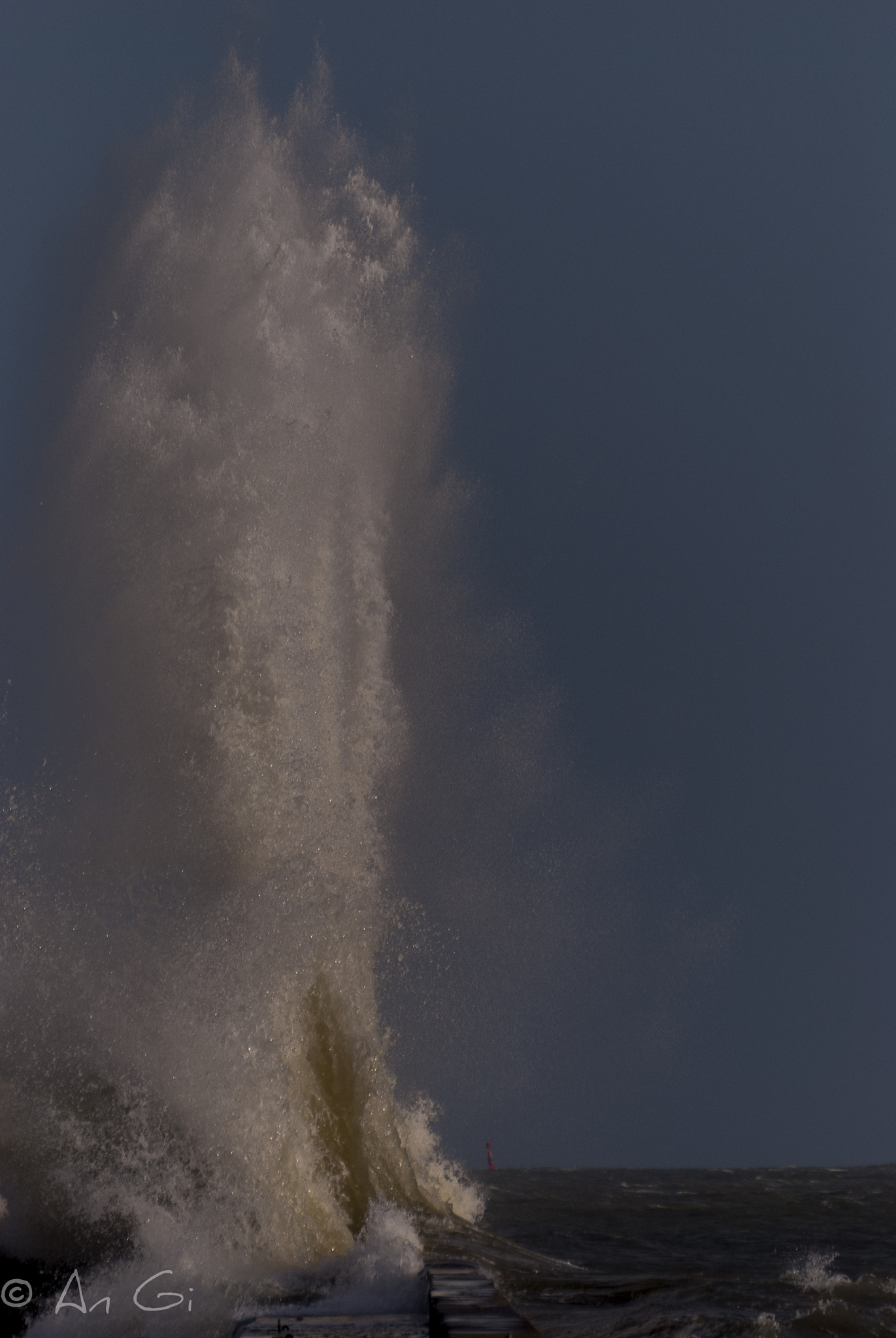 Nikon D60 sample photo. Comme un geyser photography