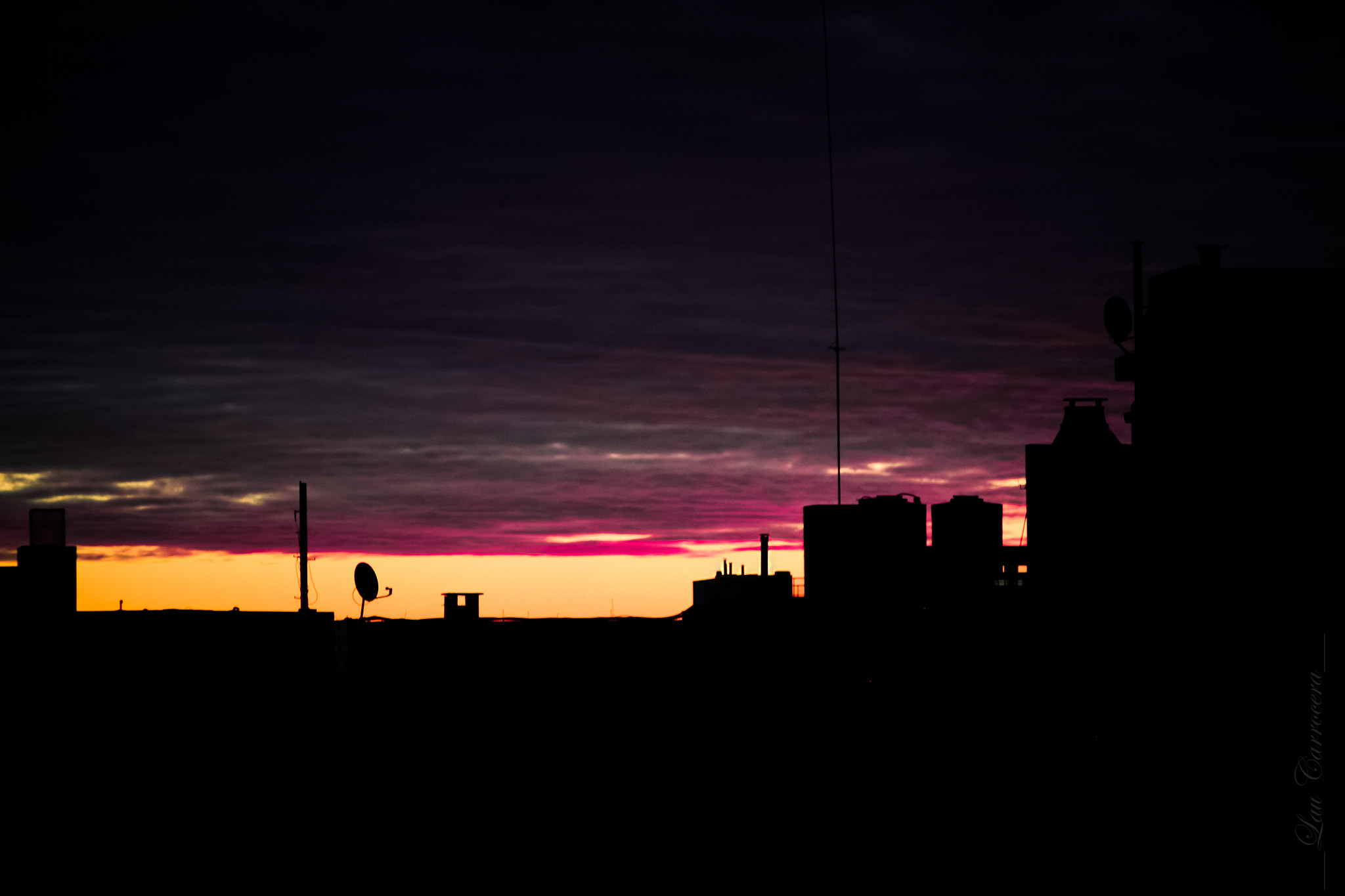 Canon EF-S 55-250mm F4-5.6 IS sample photo. Atardecer en la ciudad. photography