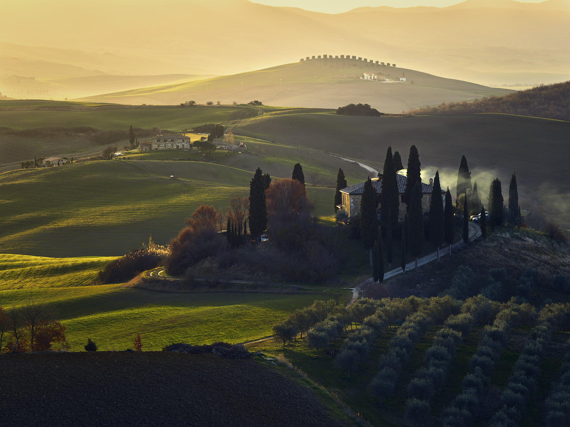 Olympus M.Zuiko Digital ED 40-150mm F2.8 Pro sample photo. Val d'orcia italy photography